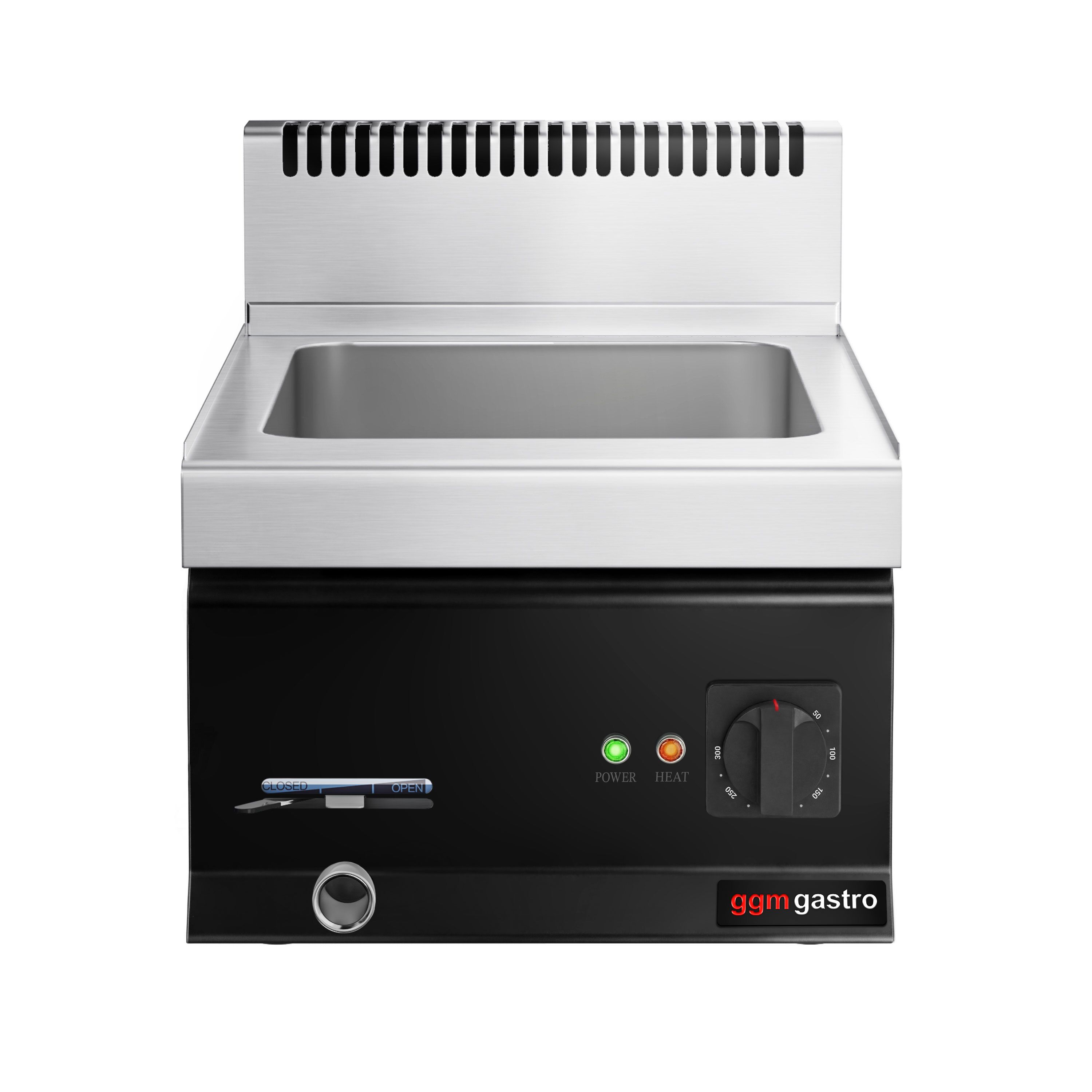 Elektro Bain-Marie - 1,2 kW - 1x GN 1/1 oder 2x GN 1/2