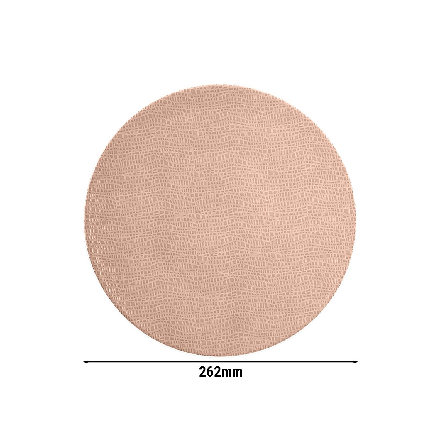 (6 pièces) SELTMANN WEIDEN | Assiette coupe – plate – Ø 260 mm – Rose ancien