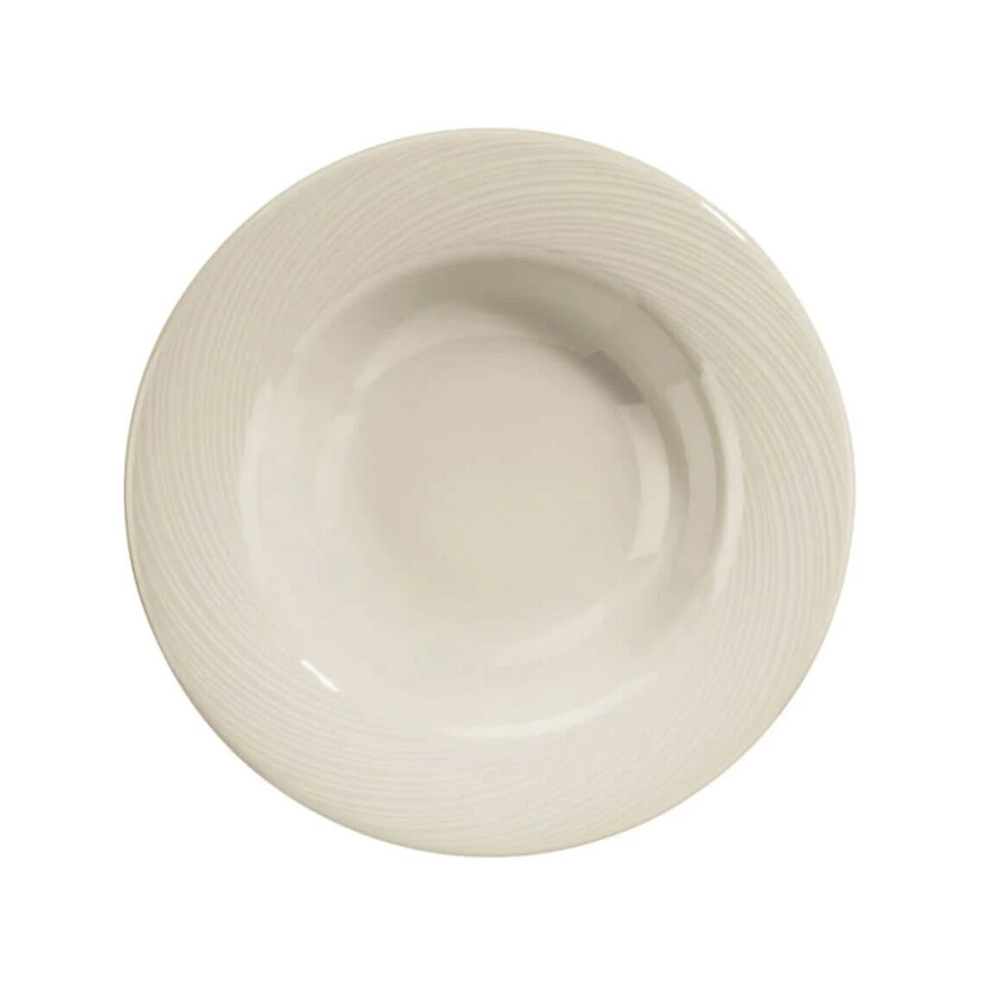 (12 pièces) SEMPRE - Assiette - Creuse - Ø 220 mm - Crème