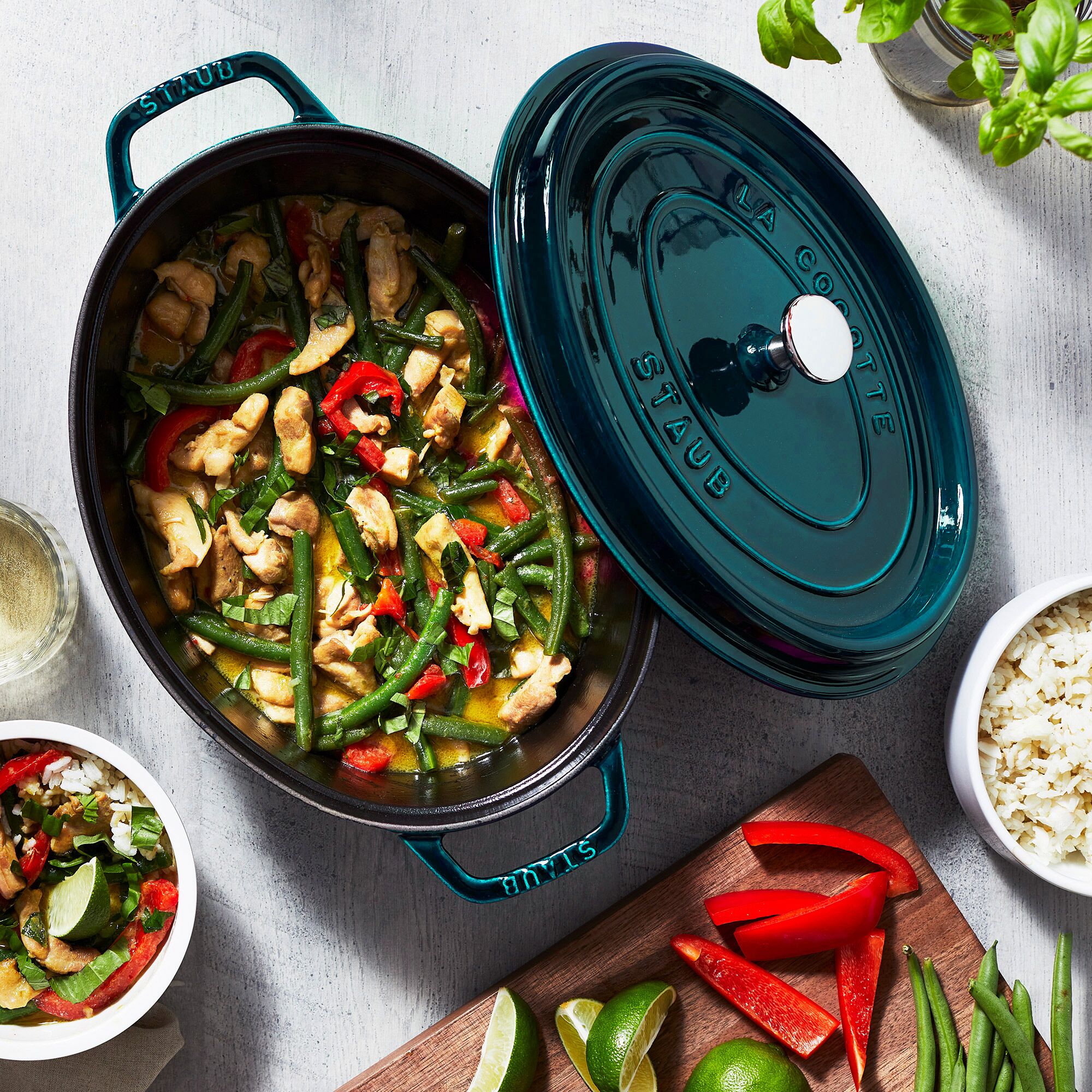 STAUB | LA COCOTTE – Garnek – owalny – 330 mm – żeliwo – La-Mer