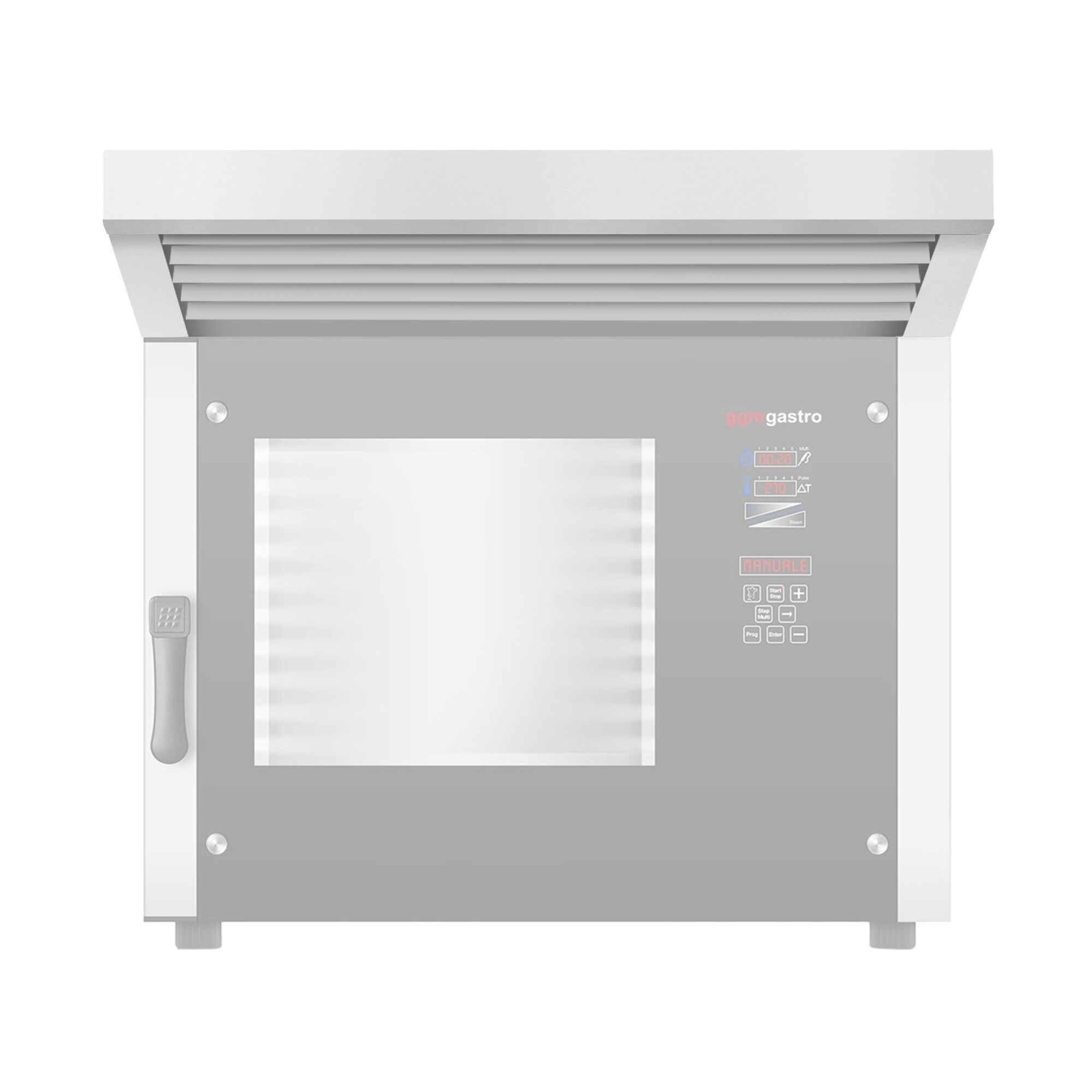 Hood for Commercial Combi Oven - 850x965x200mm - Stainless Steel - with motor & condenser - for BB446, BB646, BB1046, BB1646GW & KB2011GW