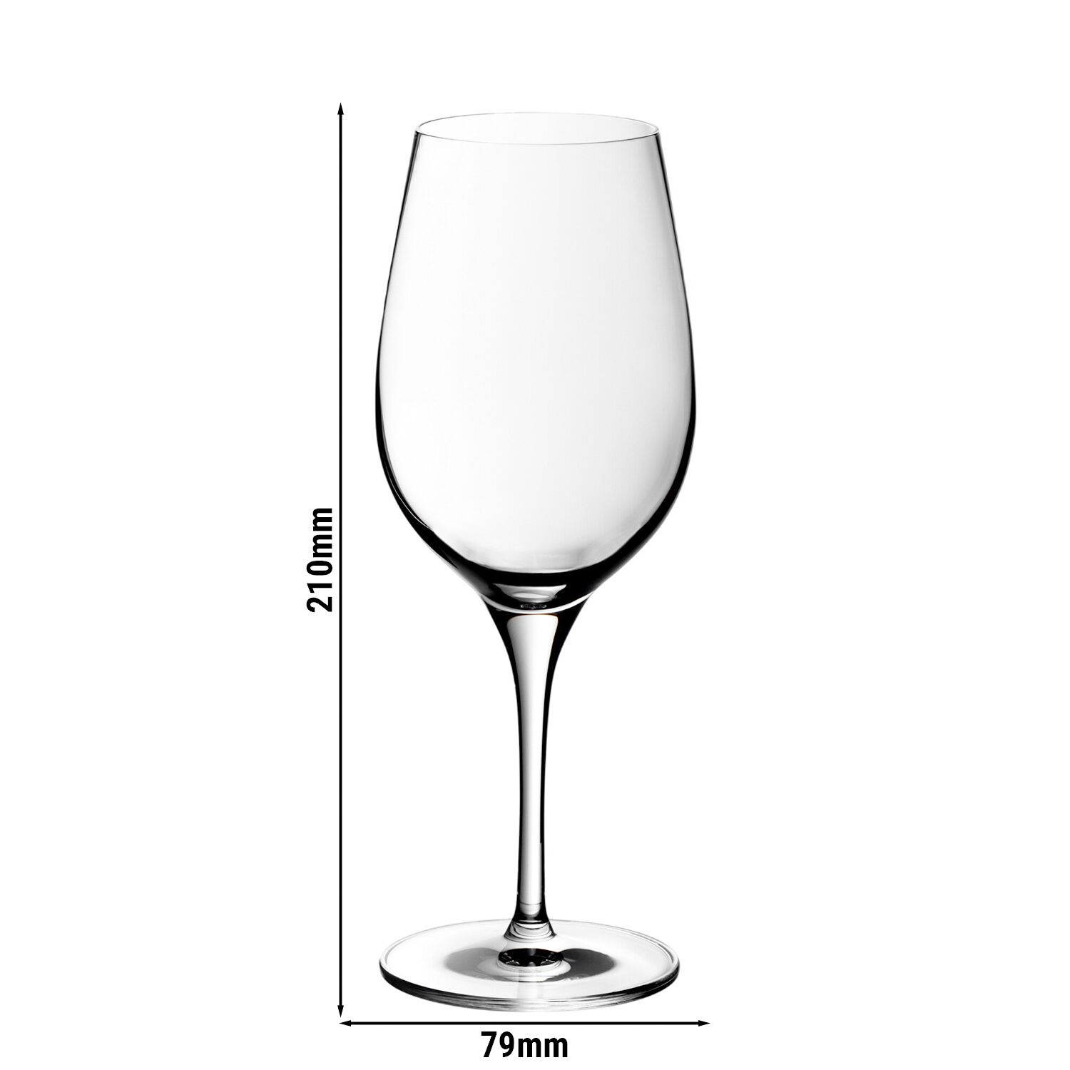 (6 pièces) WMF | SMART – Verre à vin blanc 02 – 387 ml – avec trait de remplissage