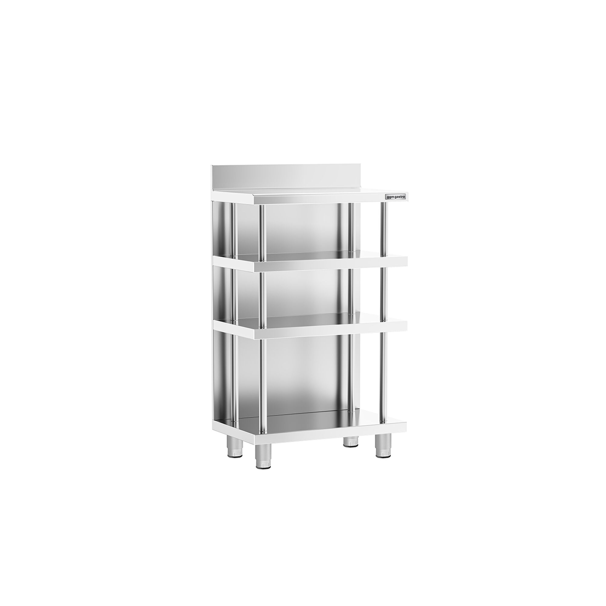 Table de travail de bar - Acier inoxydable - 600x600mm