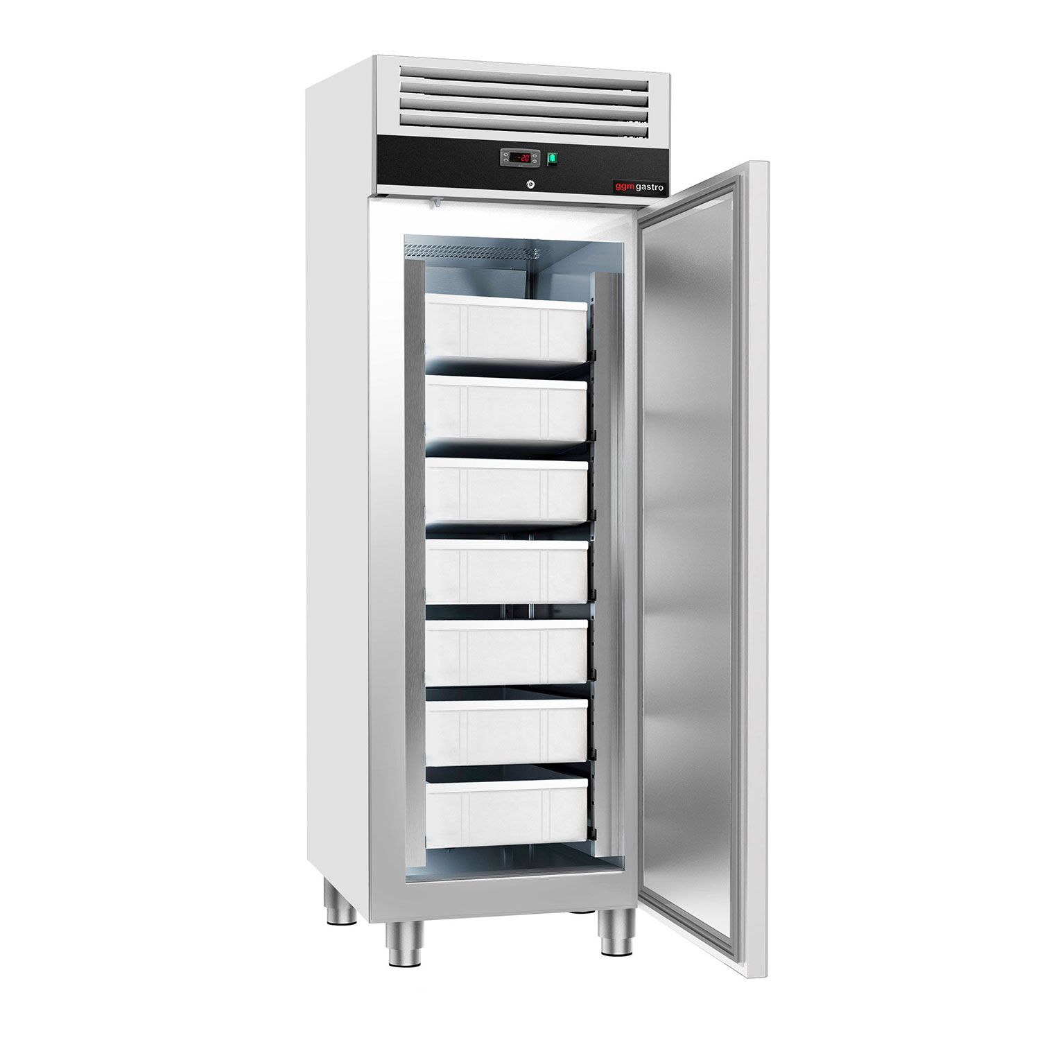 Congélateur à poisson inox ECO – EN 600x400 – 600 litres – avec 1 porte