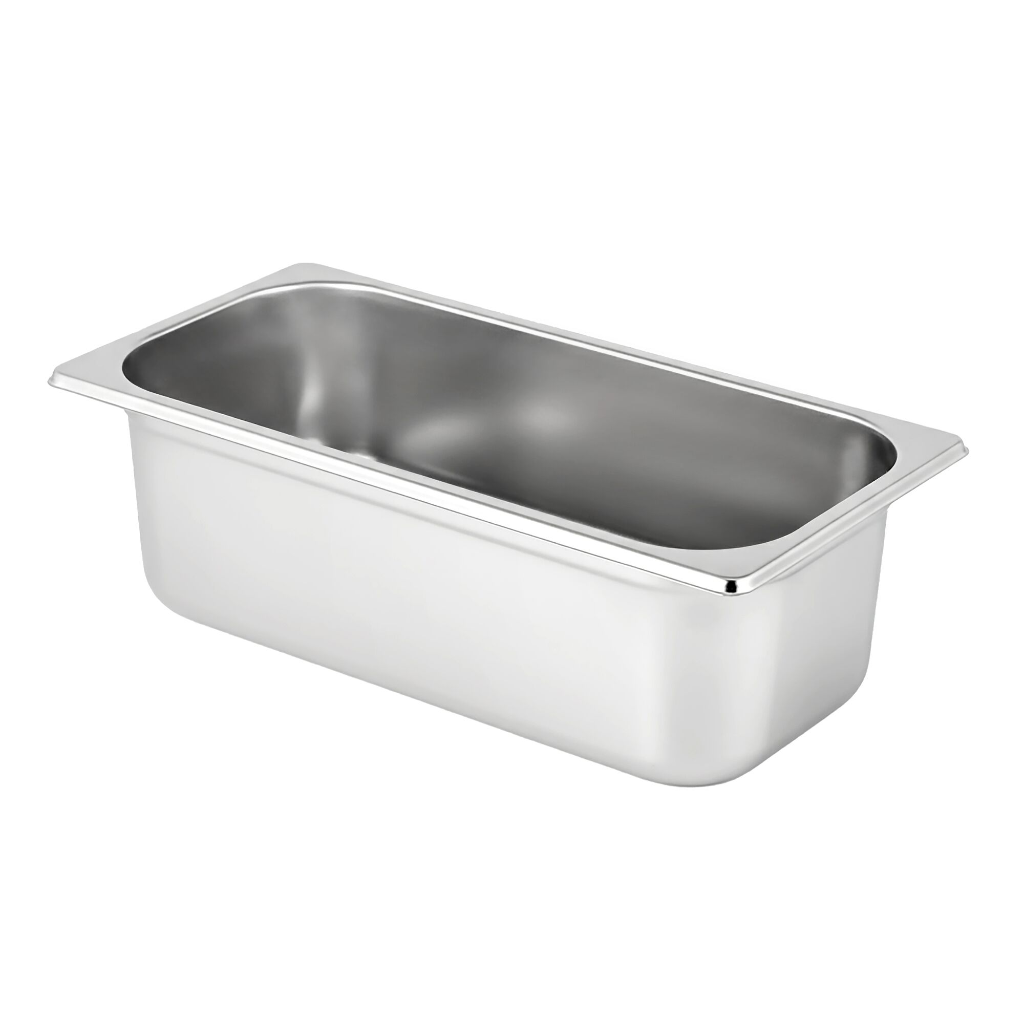 Bac à glace en acier inoxydable - 5l - 360x165x120mm