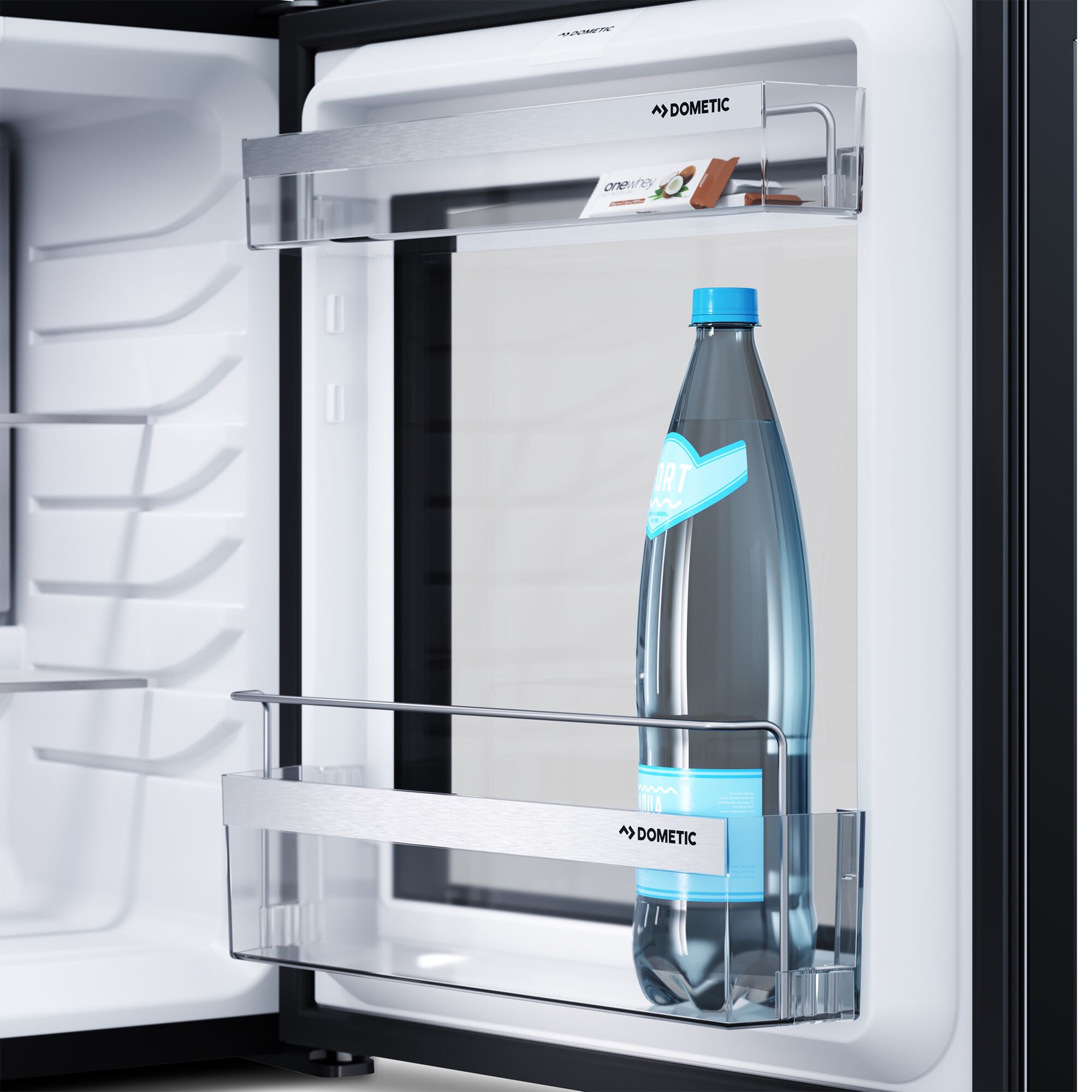 DOMETIC | Minibar-Kühlschrank - HIPRO EVOLUTION C60G - 490mm - 60 Liter - mit 1 Glastür & Türanschlag Links