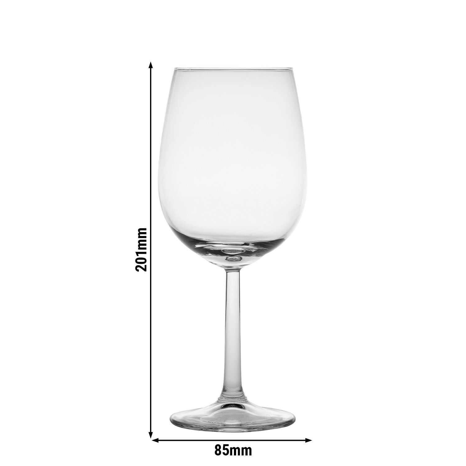 (6 pcs) Wine glass - ESPRIT - 450 ml - Clear