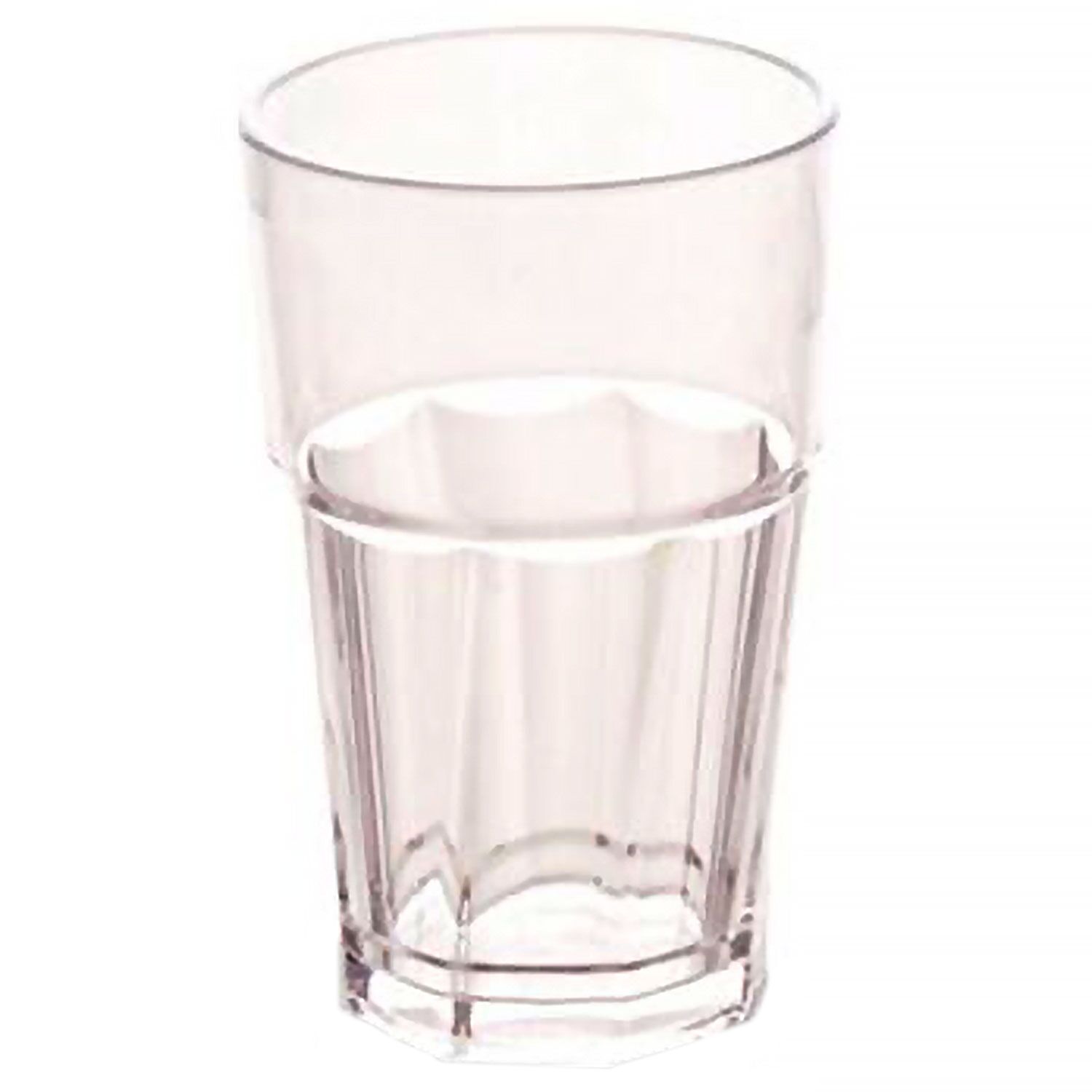 (50 pièces) Verre en Polycarbonate - Transparent - 300 ml
