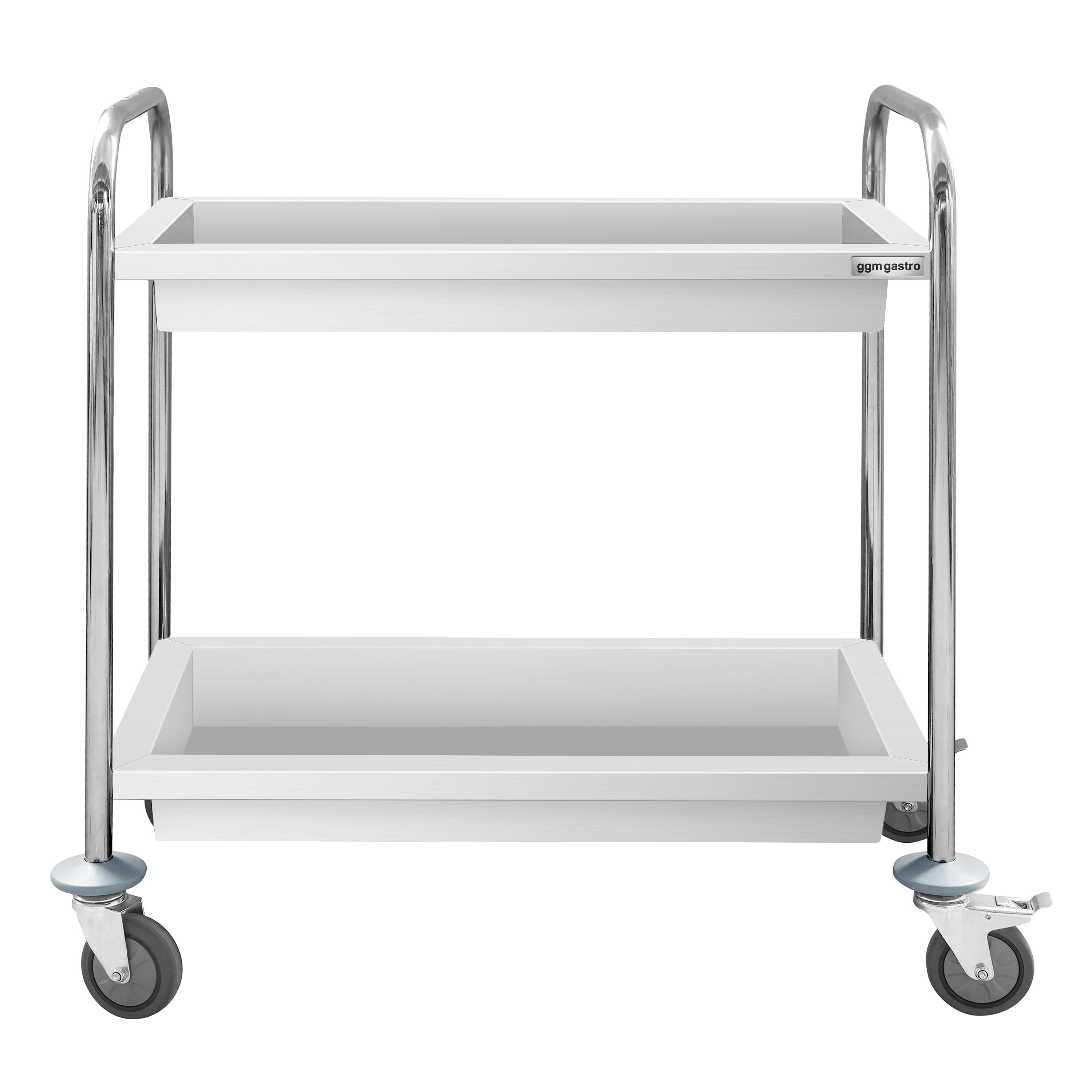 Chariot de service – 850x450 mm – avec 2 bacs