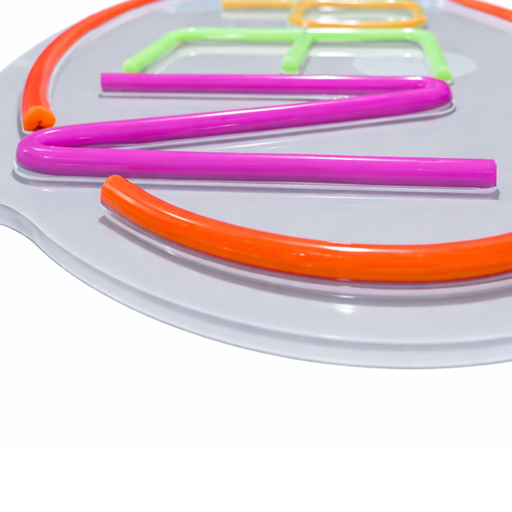 Enseigne lumineuse LED - OPEN - dimmable - Orange - Multicolore