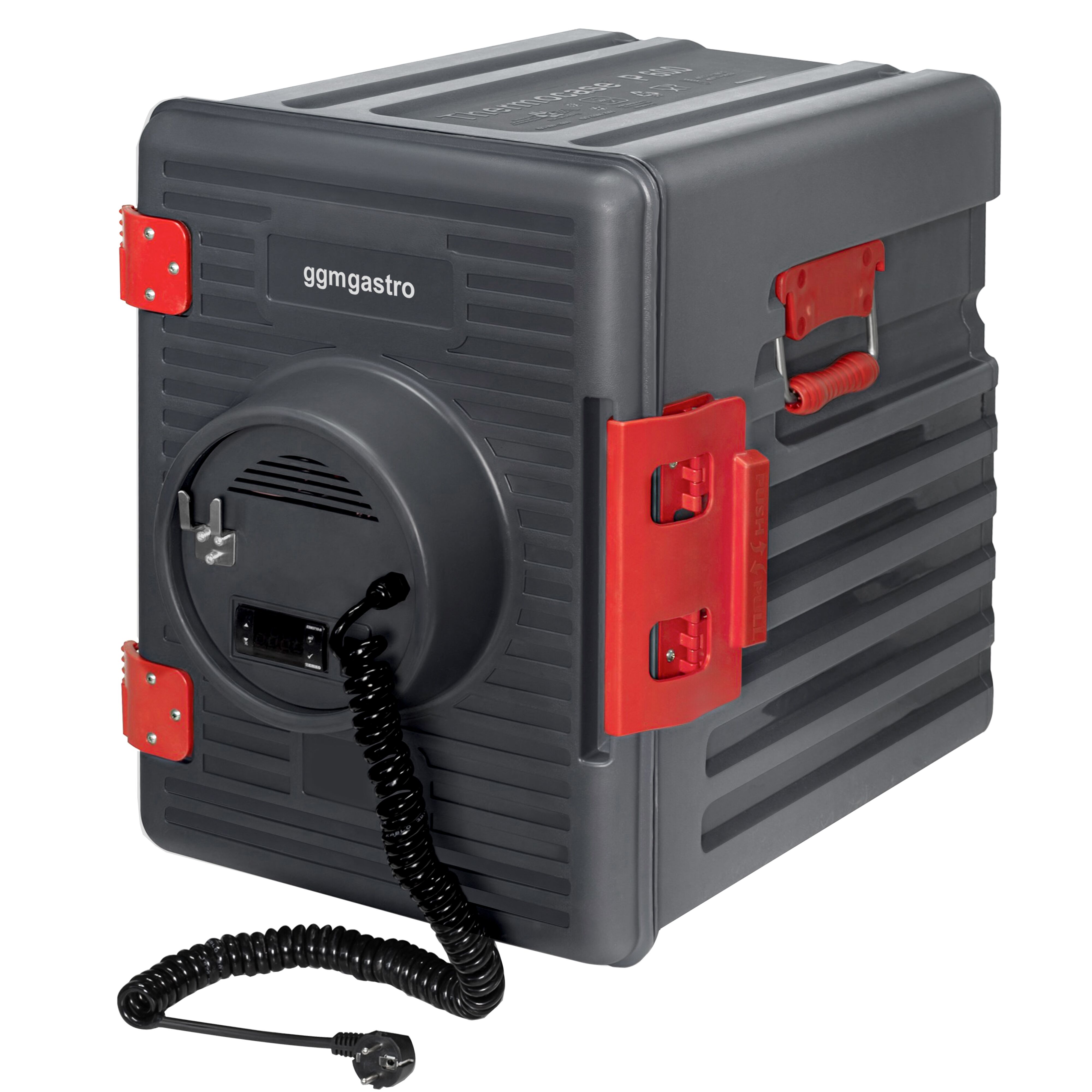 Thermobox Électrique - 63L - Chauffant (1 kW) - pour 12x GN 1/1 - avec Charnière