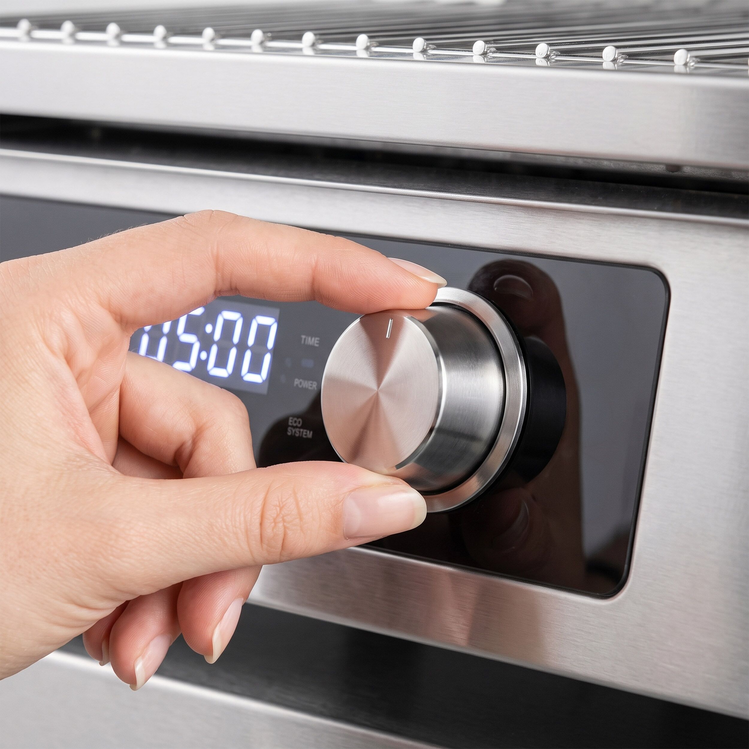 Pita Oven / Salamander - Infrarood - 6kW - 230V - Digitale bediening - In hoogte verstelbaar verwarmingselement