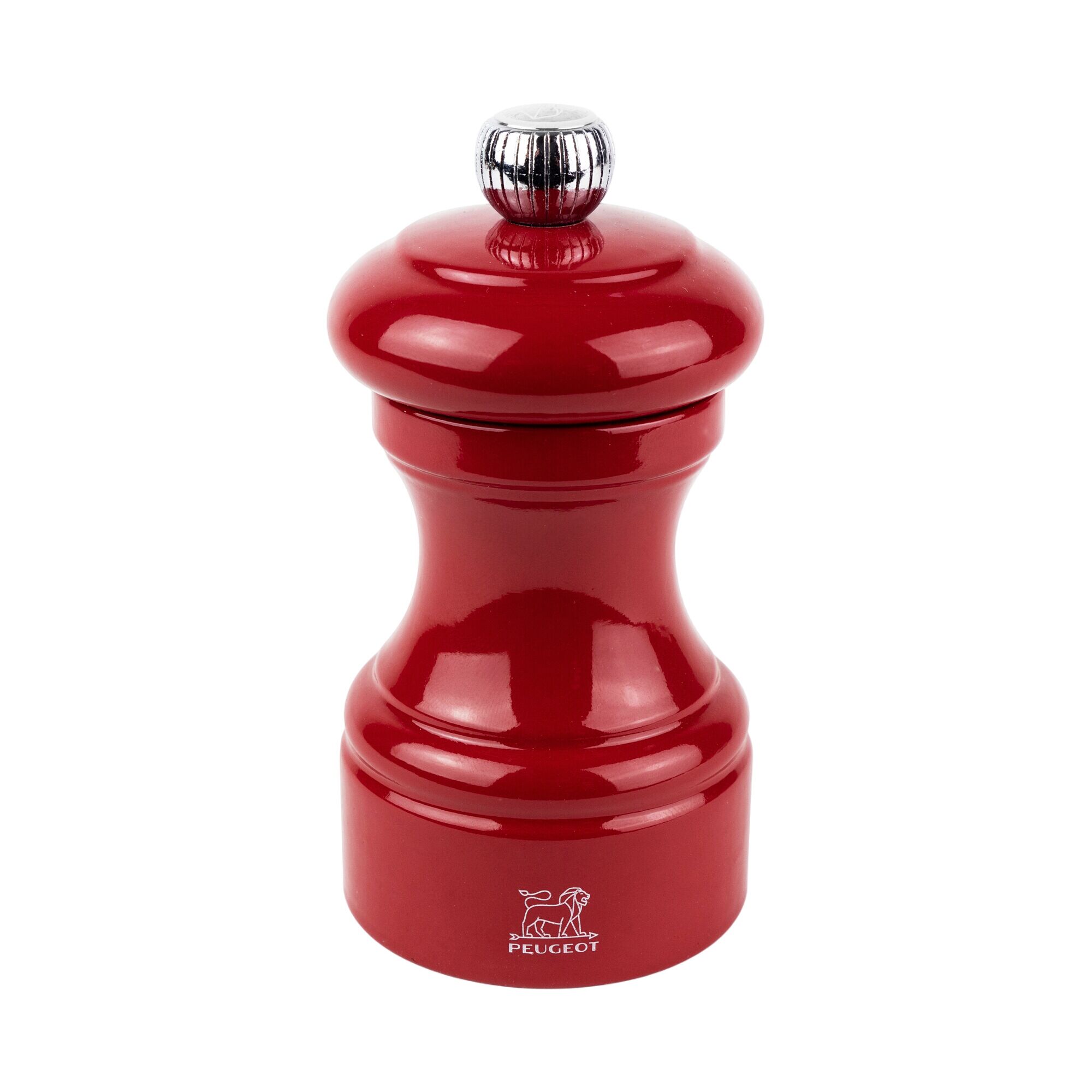 (6 pièces) PEUGEOT | BISTRORAMA – Moulin à sel – Bois – Rouge passion – Hauteur : 100 mm