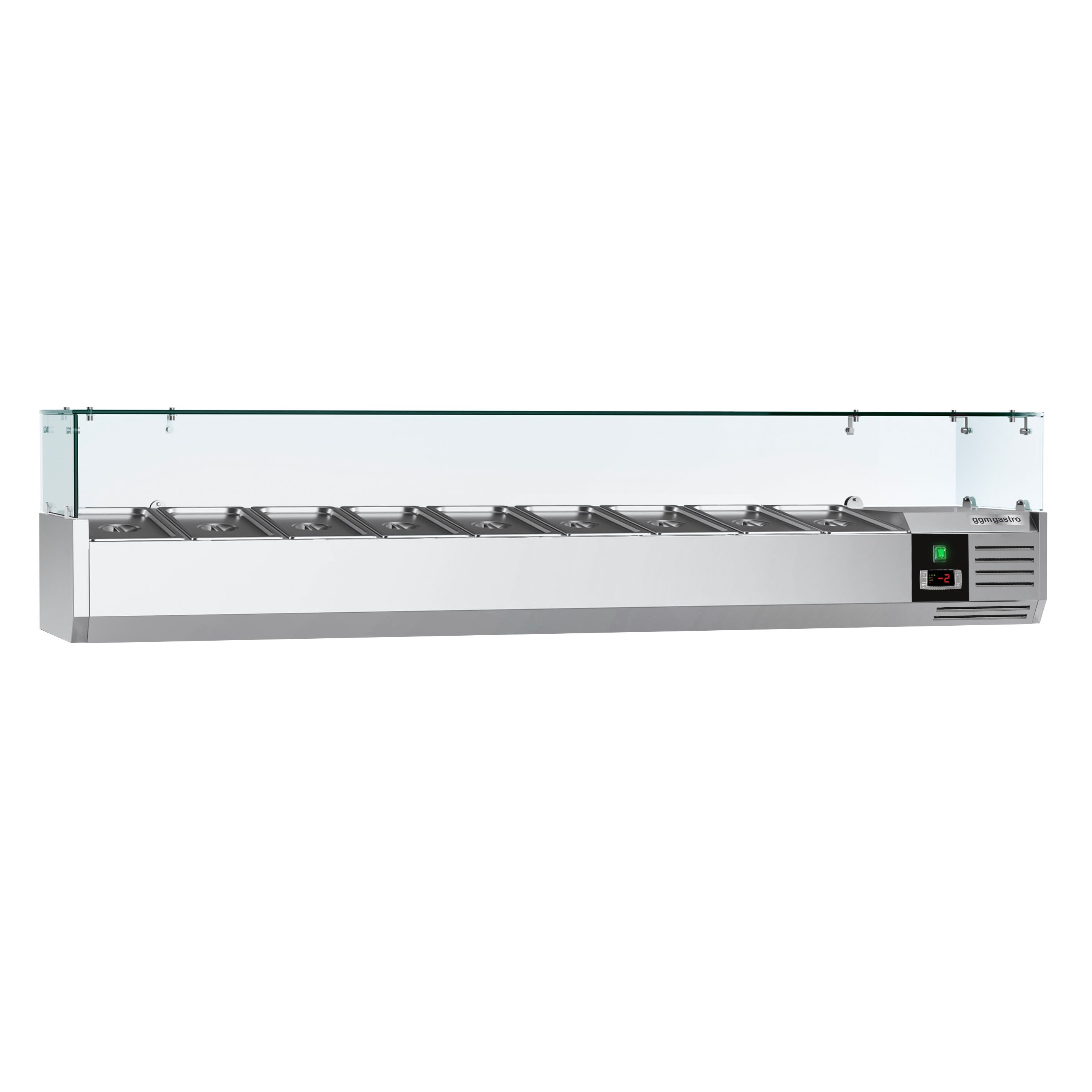 Vitrine Réfrigérée à Ingrédients PREMIUM - 1800x335mm - 8x GN 1/4