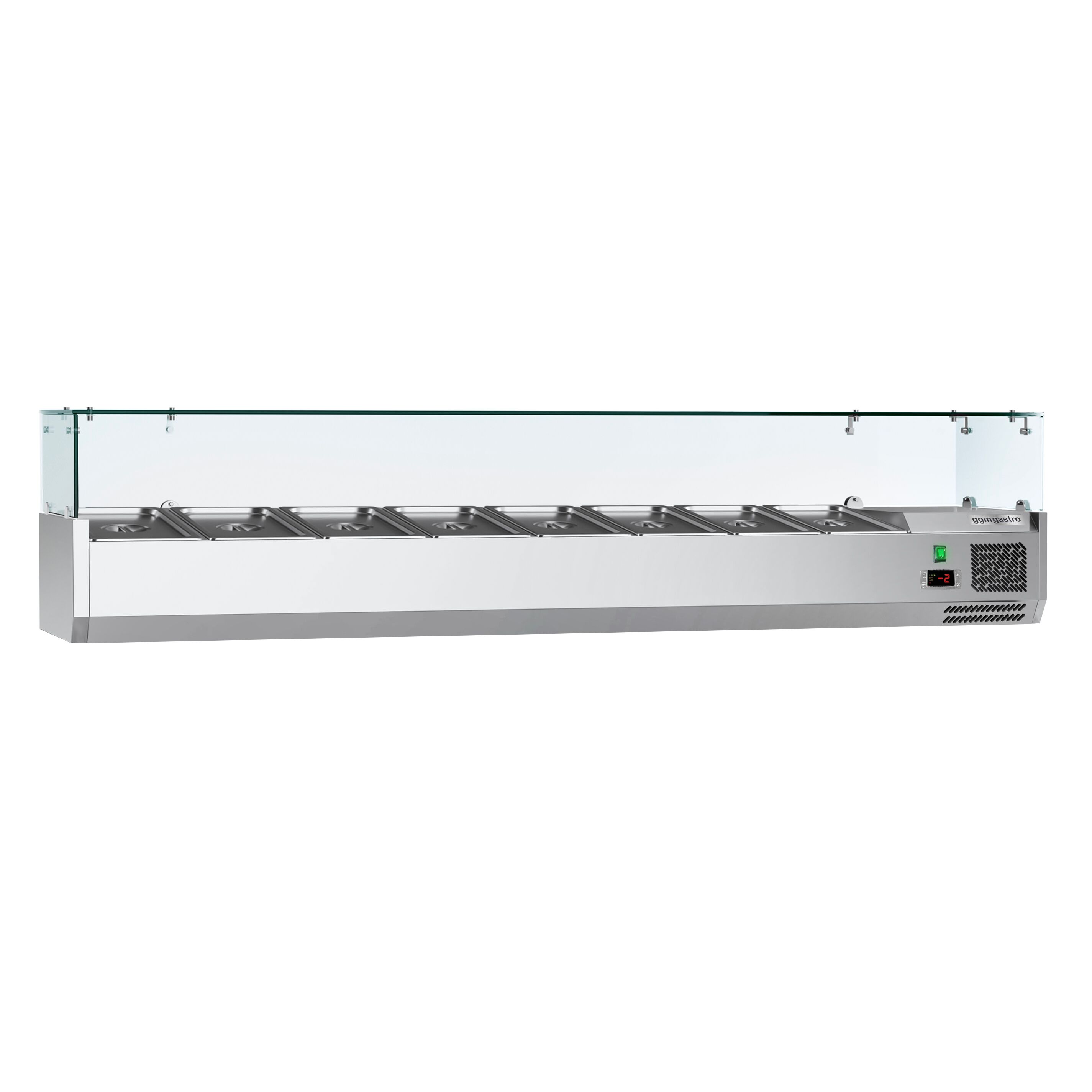 Vitrine Réfrigérée à Ingrédients ECO - 1800x395mm - 8x GN 1/3