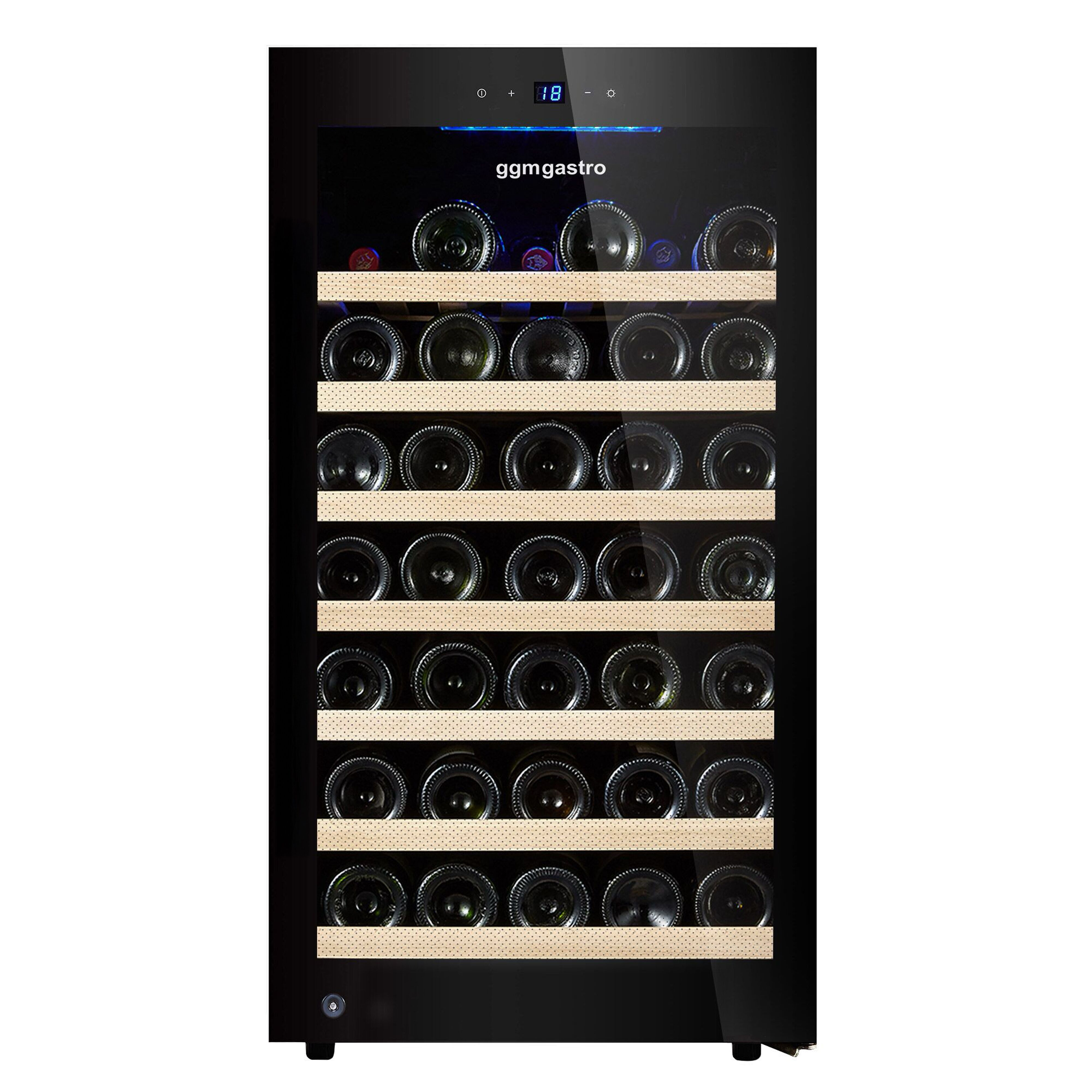 Cave à Vin - 1 Zone Climatique - 120 Litres - max. 52 Bouteilles