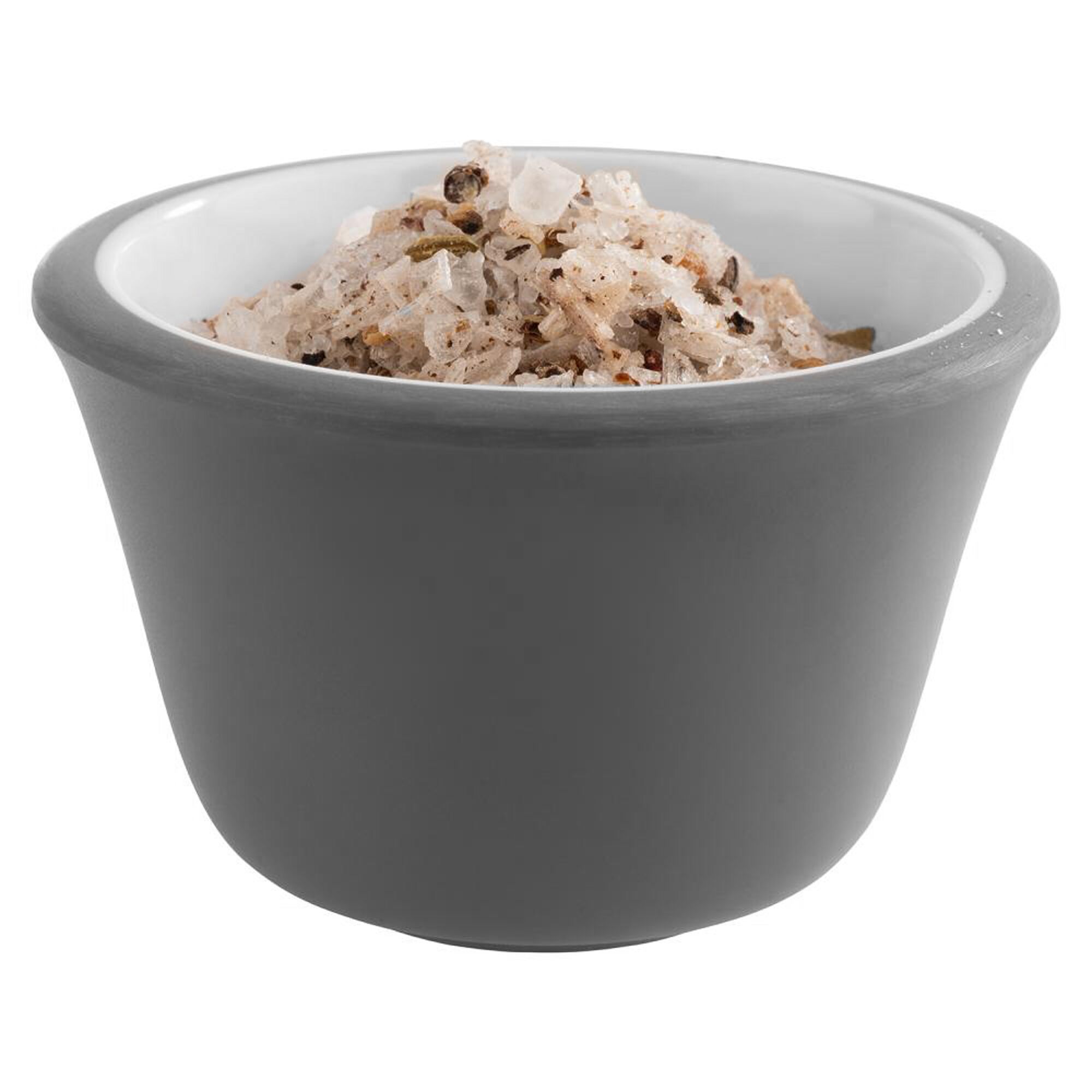(6 pièces) Coupelles à sauce - lot de 6 - Melamine - 40 ml - Ø 60 mm - Gris