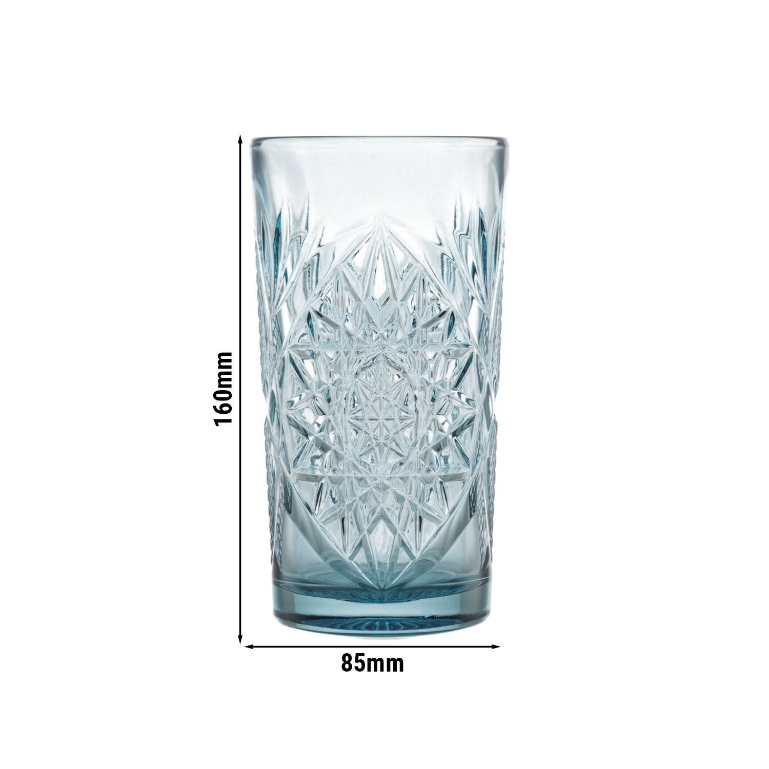 (12 pièces) LIBBEY | HOBSTAR - Cooler Sapphire - 473ml - Bleu