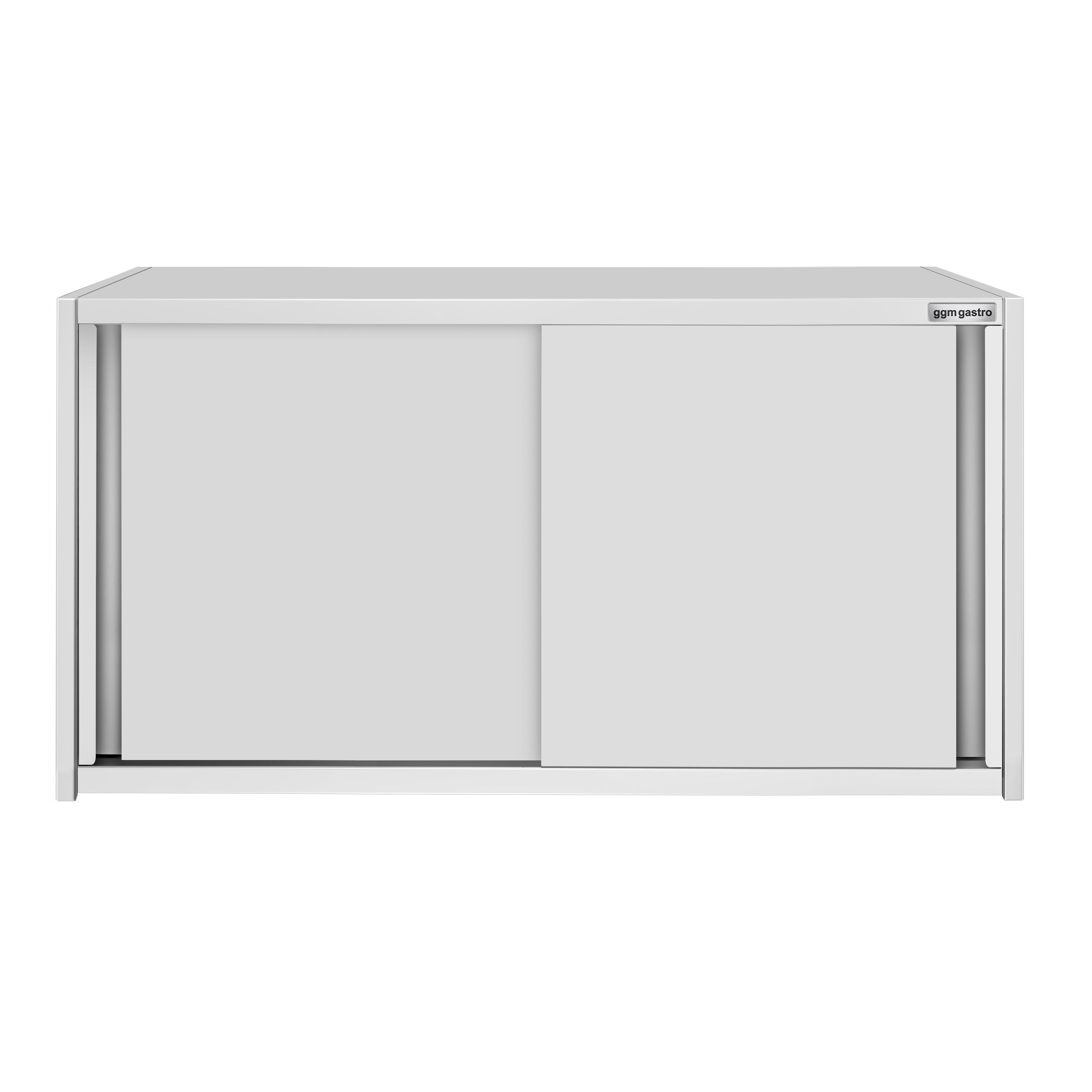 Armoire murale en acier inoxydable ECO - 1200x400mm - avec portes coulissantes - 650mm de haut