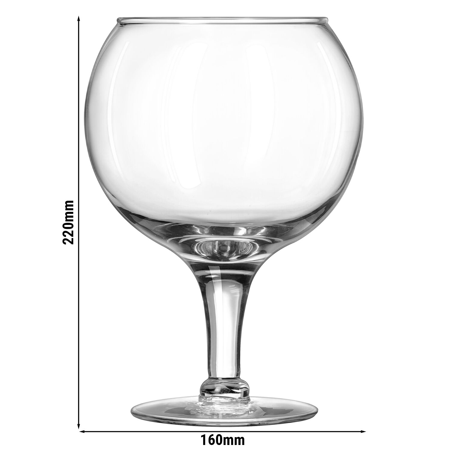 (6 pièces) LIBBEY | SUPER STEMS – Verre à bière – 1,6 litre