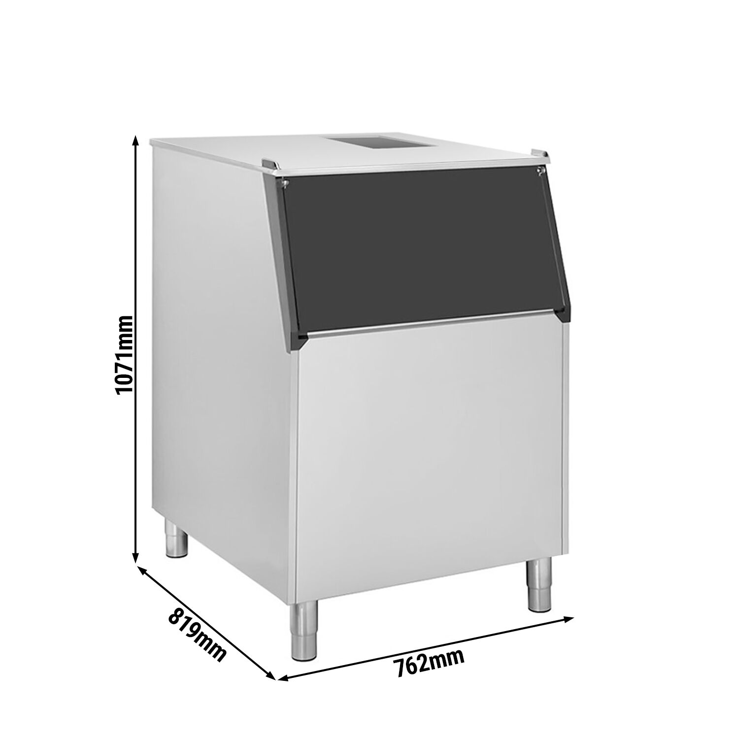 Bac à glaçons - 225 kg - pour Machine à glaçons EWMI335, EWI403VHN, FEI135N, FEI220N, FEI390 & FEI565