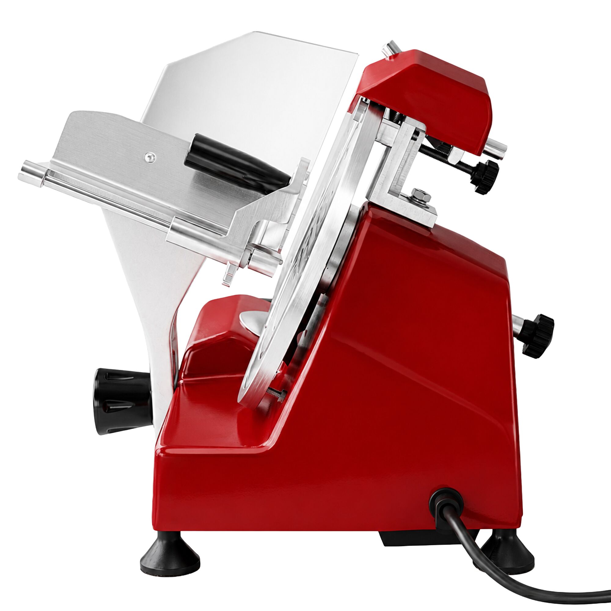 Krajalnica - 150W - Noże: Ø 250mm - Kolor Czerwony
