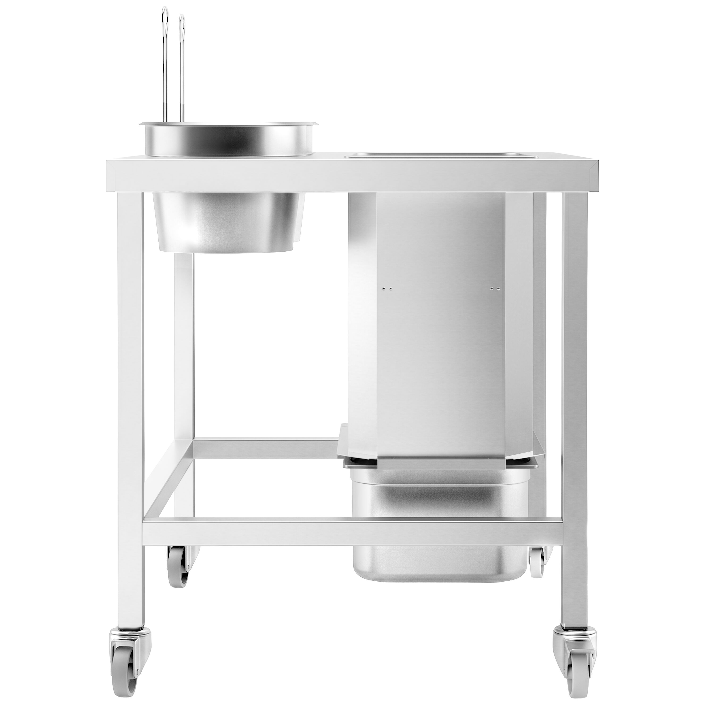 Paneringstation voor kip - 1130 mm - 5 kg/min