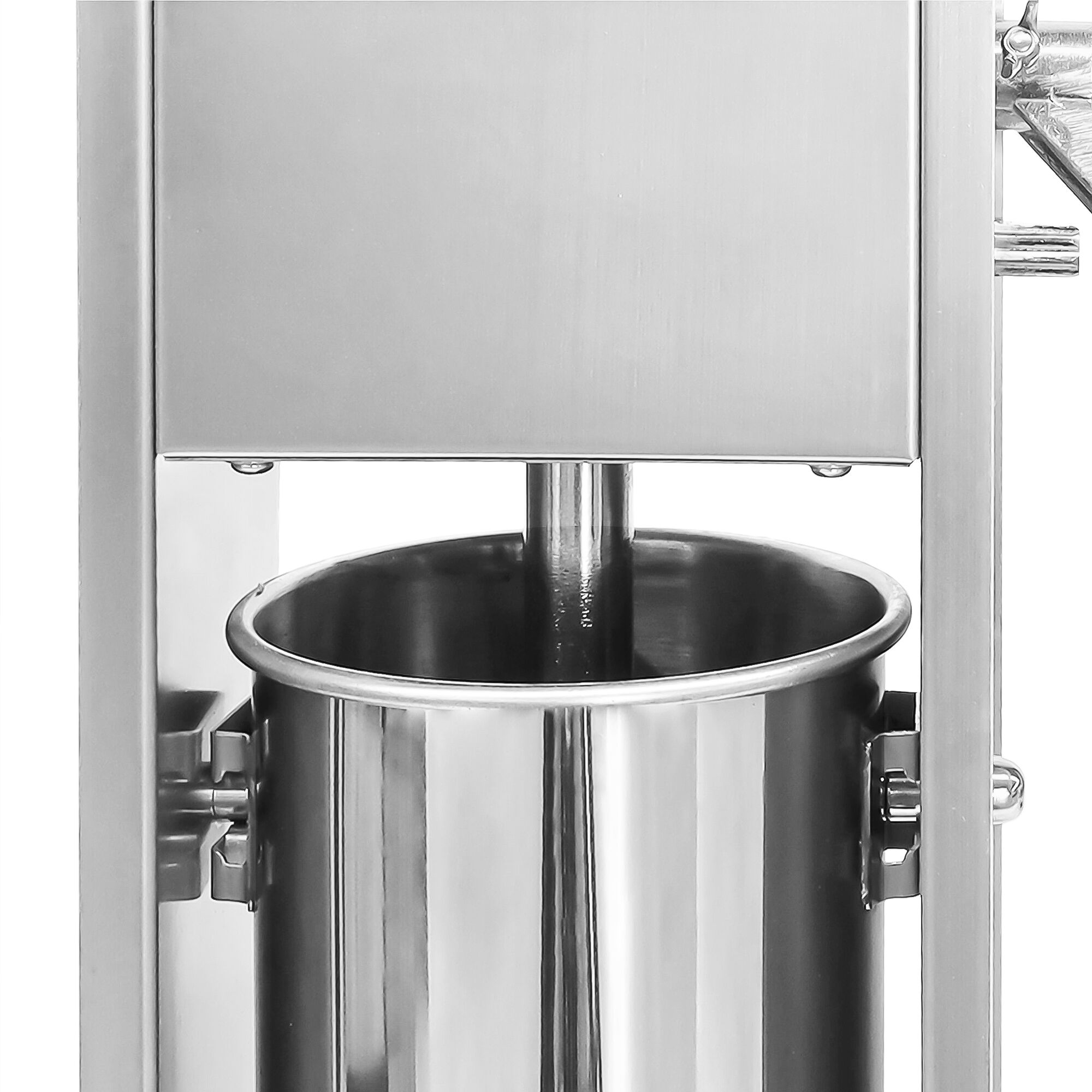 Elektrischer Wurstfüller & Churro-Maschine - 30 Liter - 180 Watt - Edelstahl - inkl. 4 Wurstfüller- & 3 Churro-Aufsätze