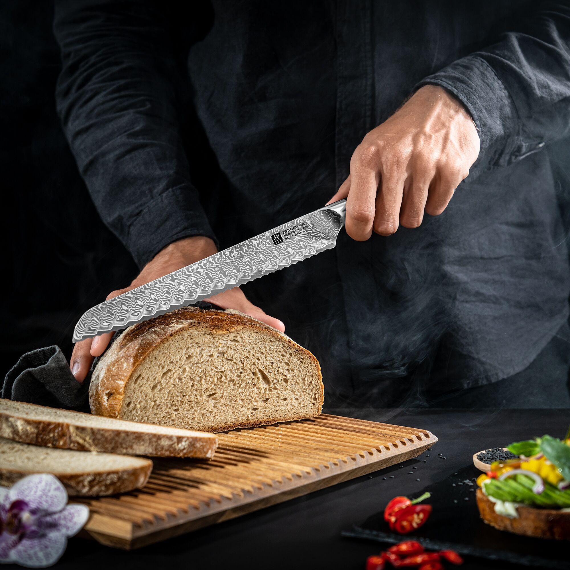 ZWILLING | TANREI - Brödkniv - med tandad kant - blad: 230mm