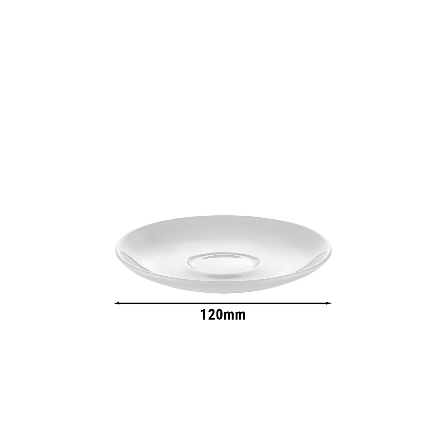 (6 pièces) WMF | AVA - Soucoupe à espresso - Ø 120 mm