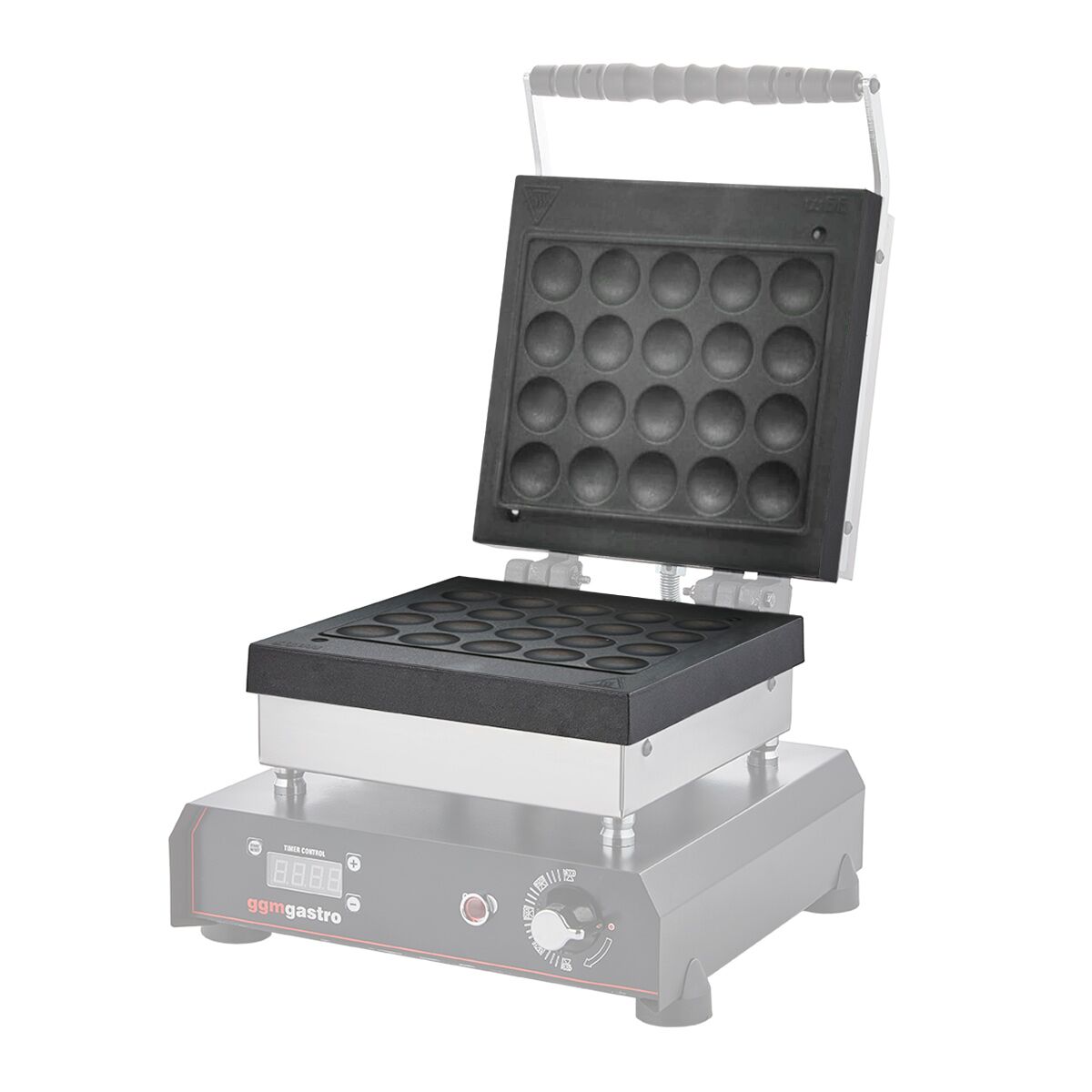Backplatten für Waffeleisen WEERM2 - Form: Poffertjes