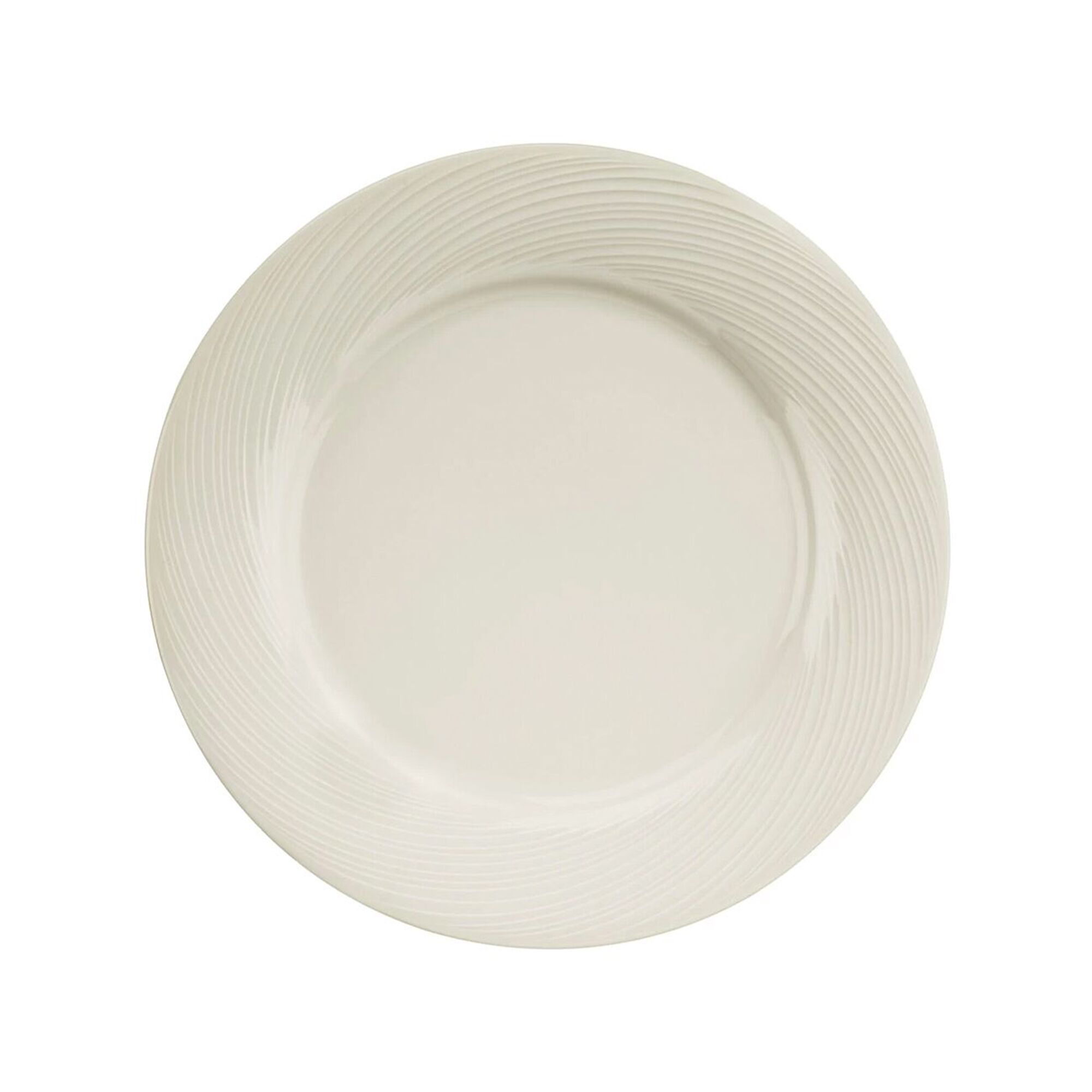 (12 pièces) SEMPRE - Assiette - Plate - Ø 230 mm - Crème