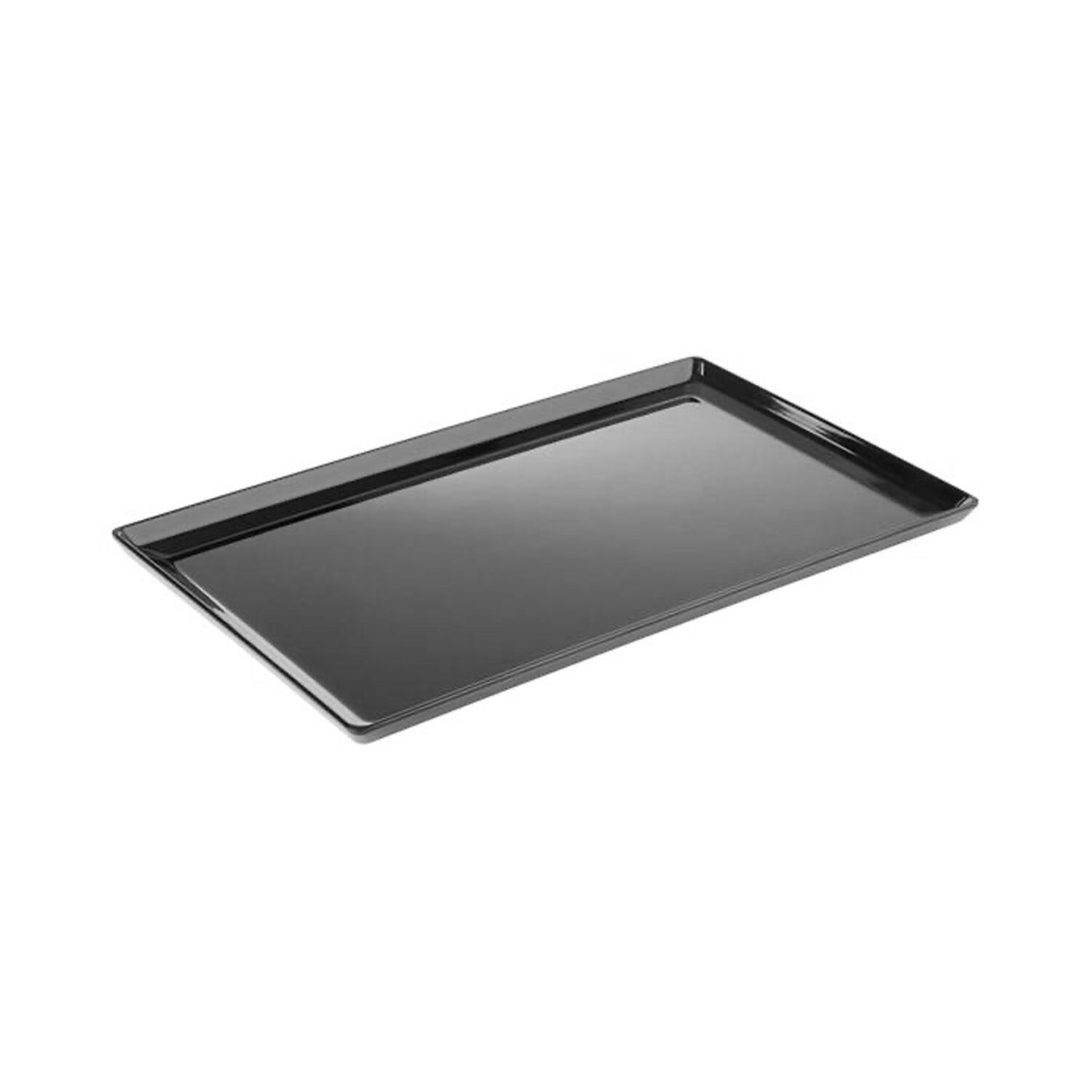 (6 pièces) Plateau GN 1/2 – FLOAT – Mélamine – Hauteur : 30 mm – Noir