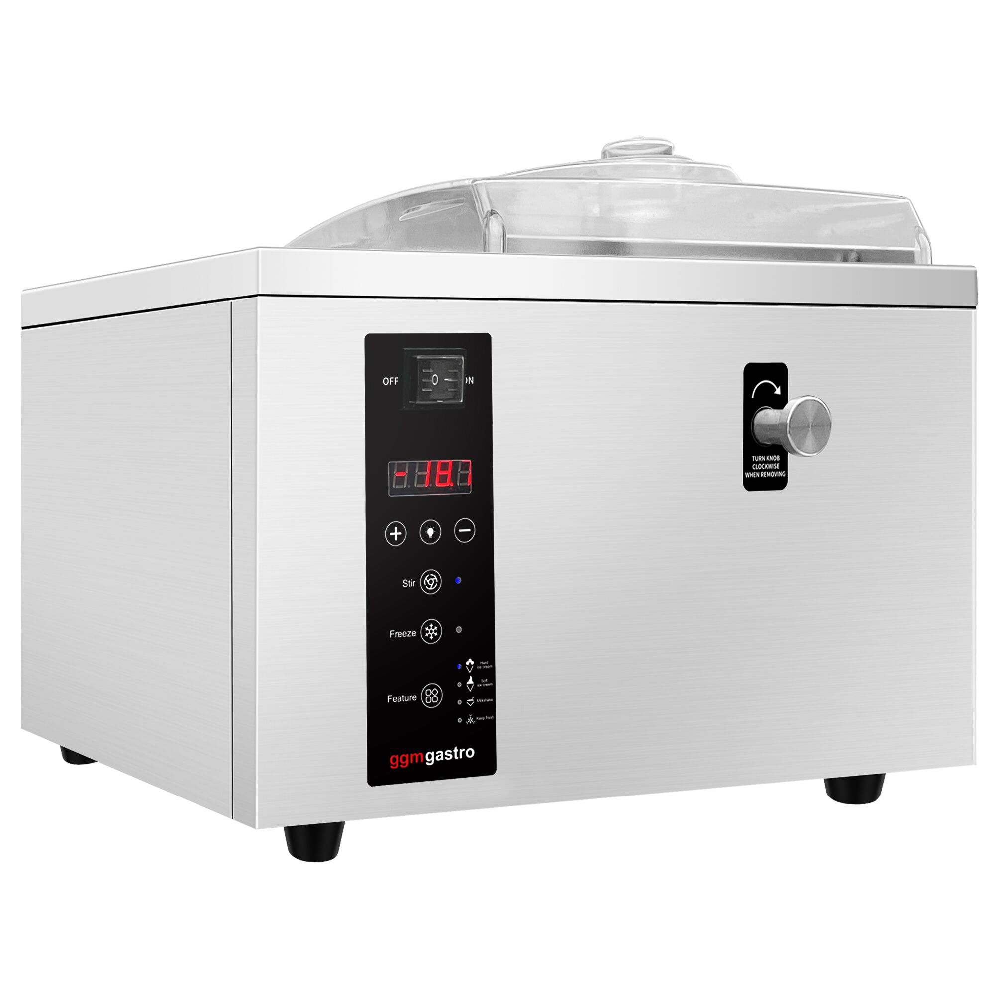 Machine à glace à l’italienne - 5L/h - 500W - À poser