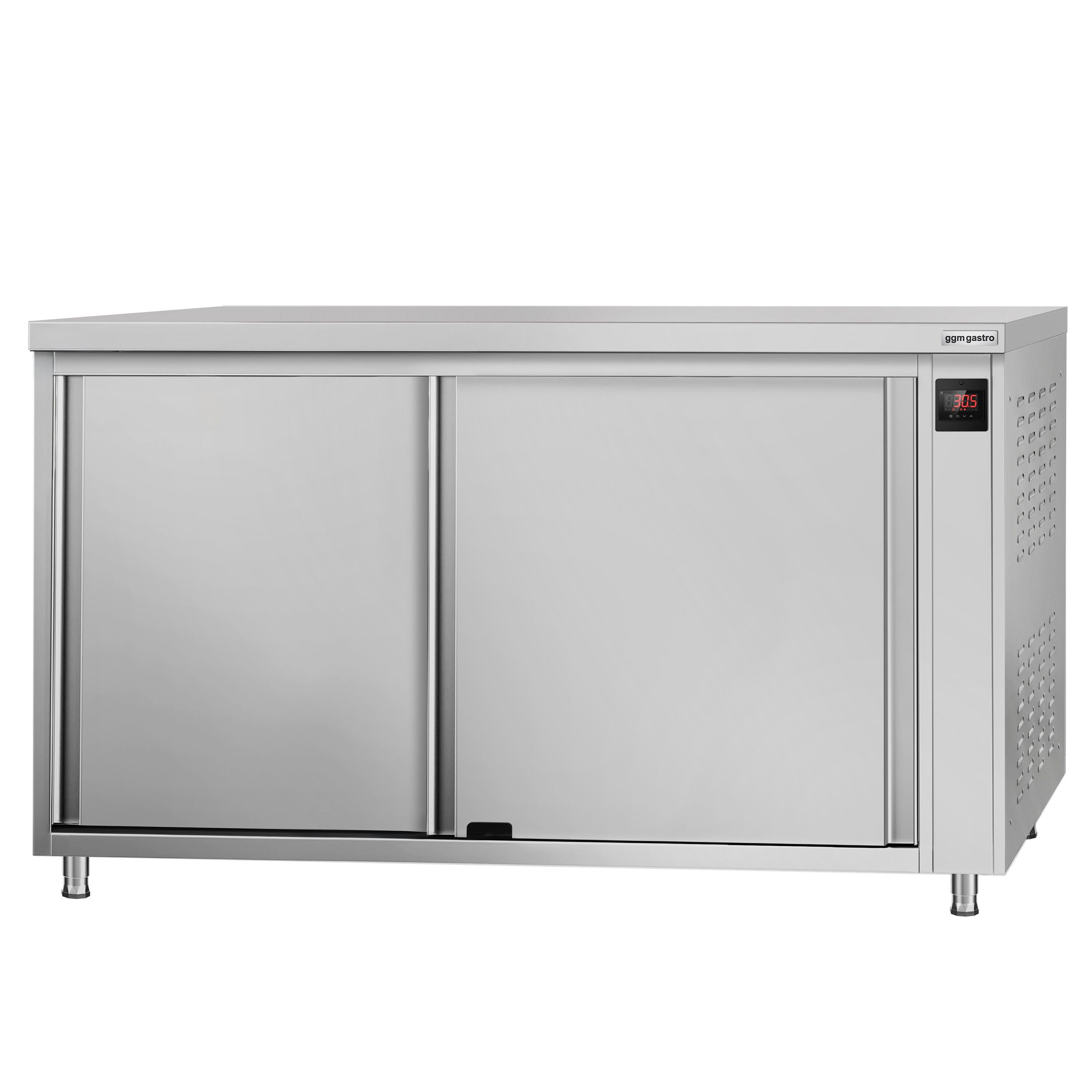 Armoire chauffante professionnelle - 2kW - 1 étagères - 1600x700x870mm