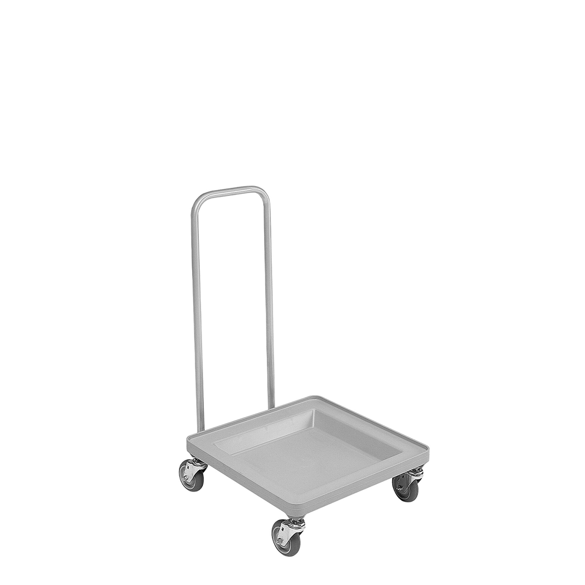 CAMBRO | CAMDOLLY® – Chariot pour casiers à vaisselle – compatible avec CAMBRO | CAMRACK® 1/1 – avec poignée – Gris