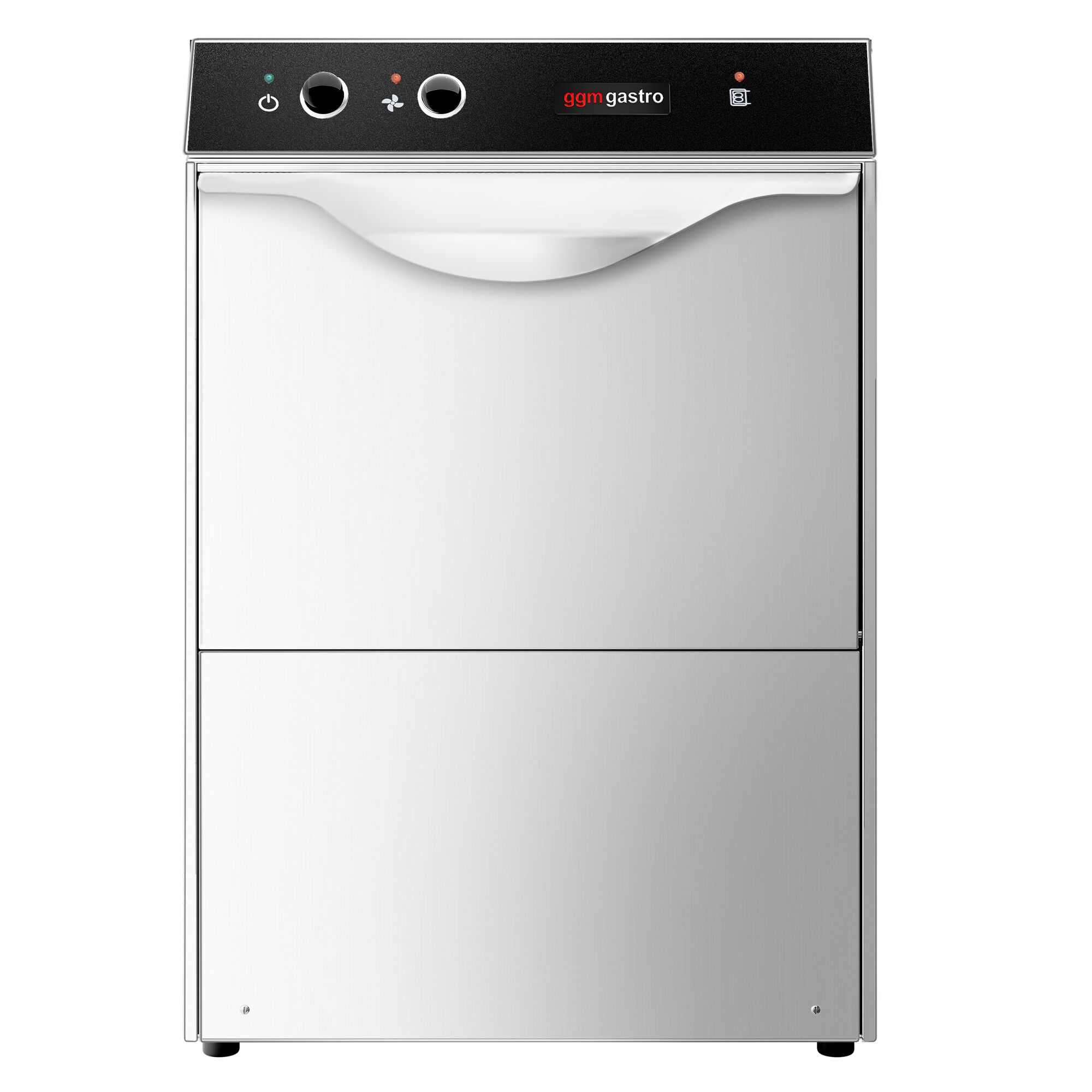 Lave-verres professionnel - Mécanique - 2,97kW - avec pompes à détergent, de liquide de rinçage et de vidange
