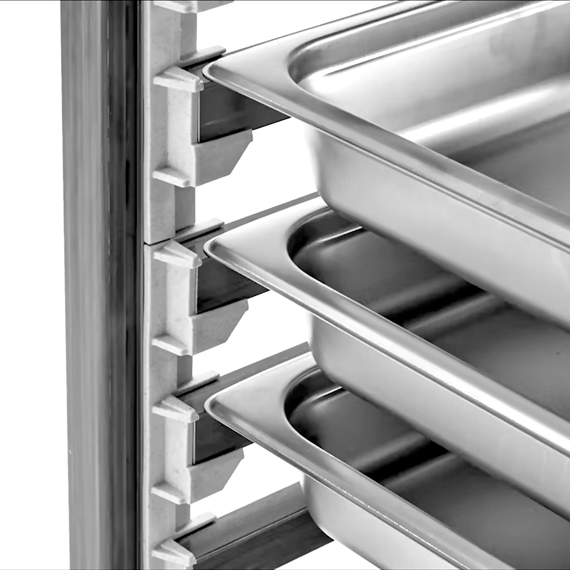 CAMBRO | CAMSHELVING® – Chariot à plateaux pour 18 × bacs GN 2/1