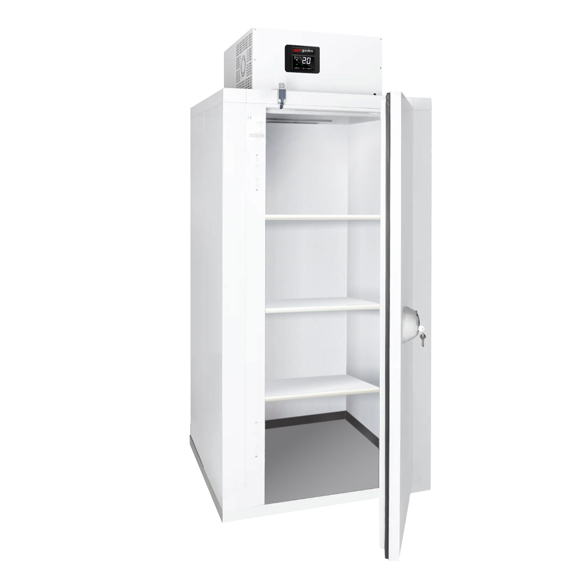 Chambre de congélation compacte – 1000 × 1100 mm – 1,59 m³ – avec 3 étagères
