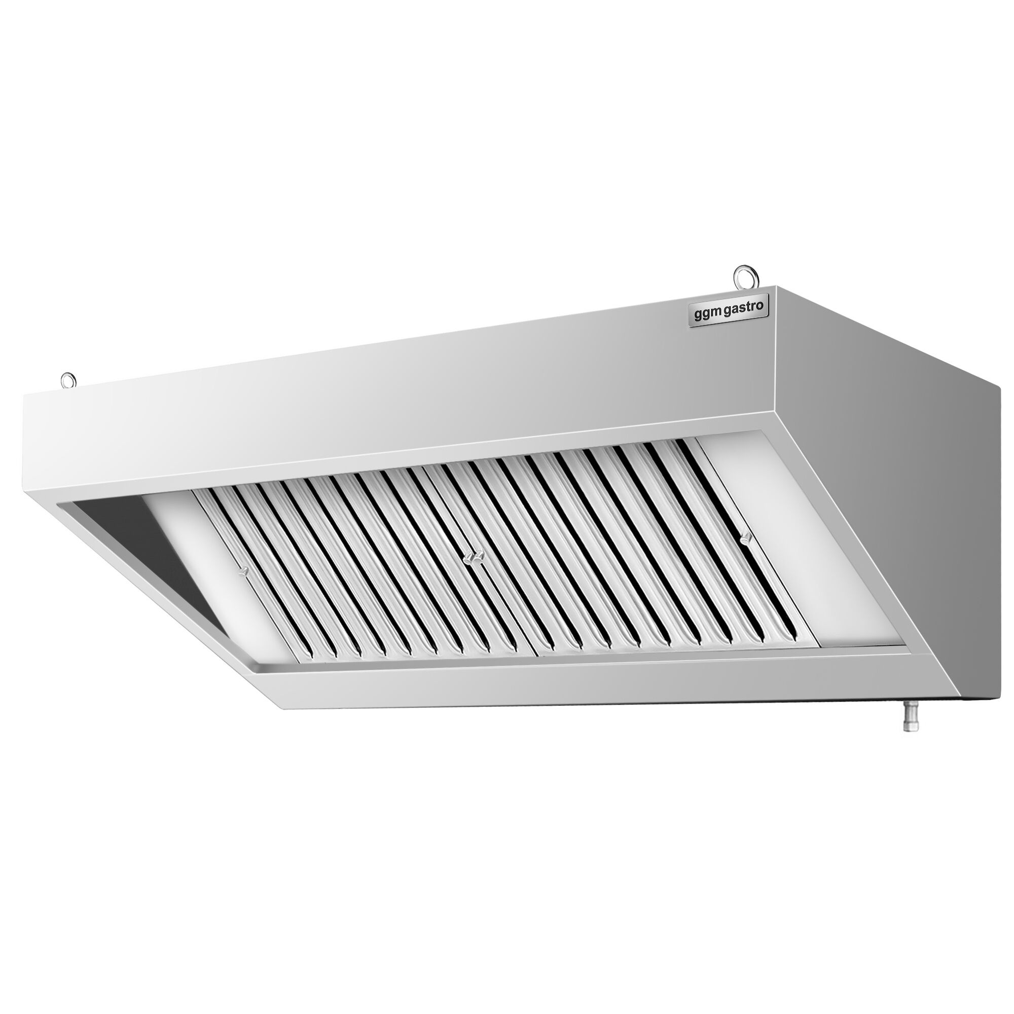 Hotte murale – 1200 mm – avec filtre et éclairage