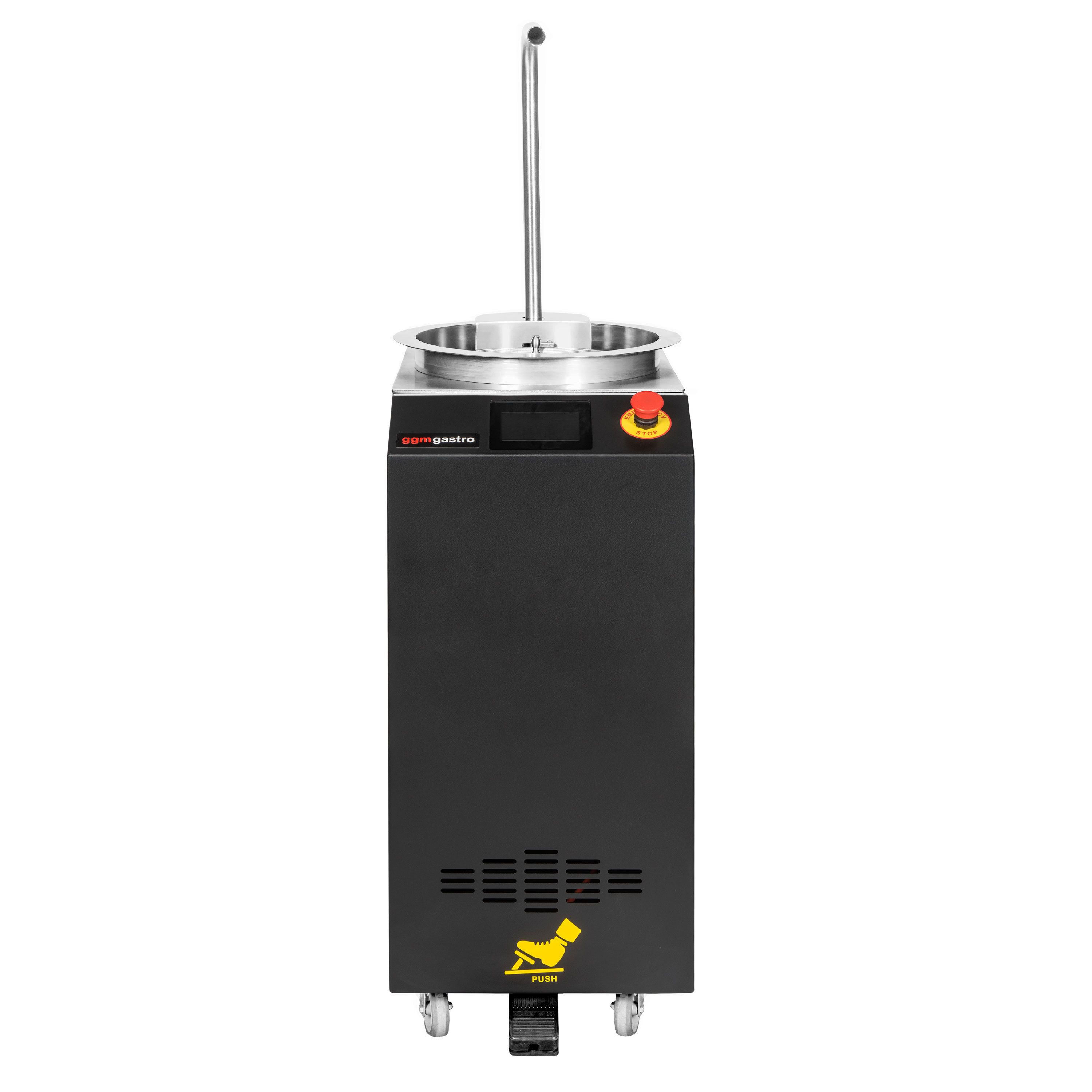 Handmatige chocoladedispenser – met voetpedaal – 11 kg – digitaal