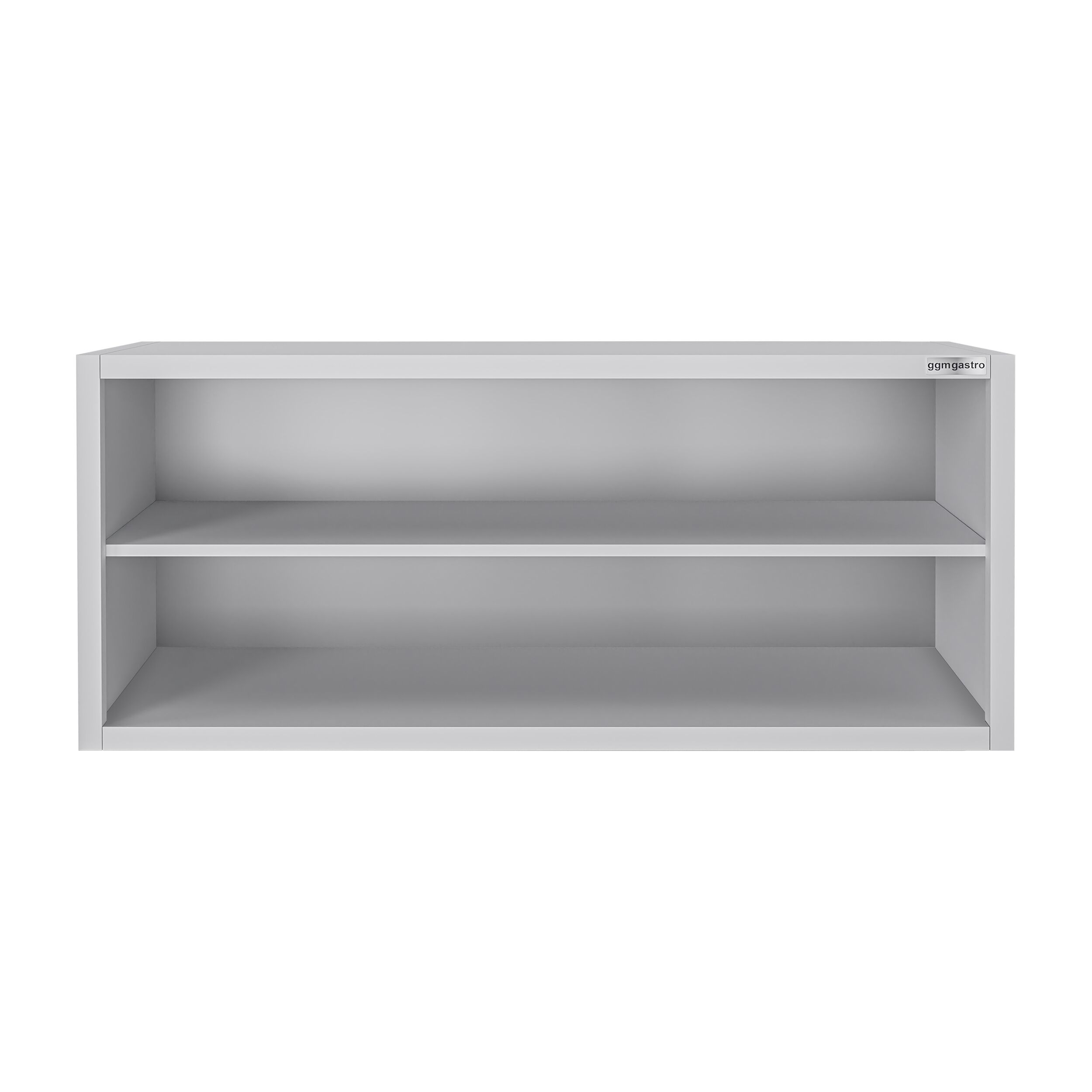 Armoire murale en acier inoxydable ECO - 1600x400mm - sans portes (ouvert) - 650mm de haut