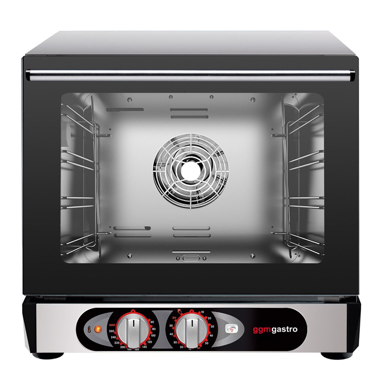 Four à convection COMPACT avec fonction vapeur – manuel – incl. 4 plaques 450 × 340 mm