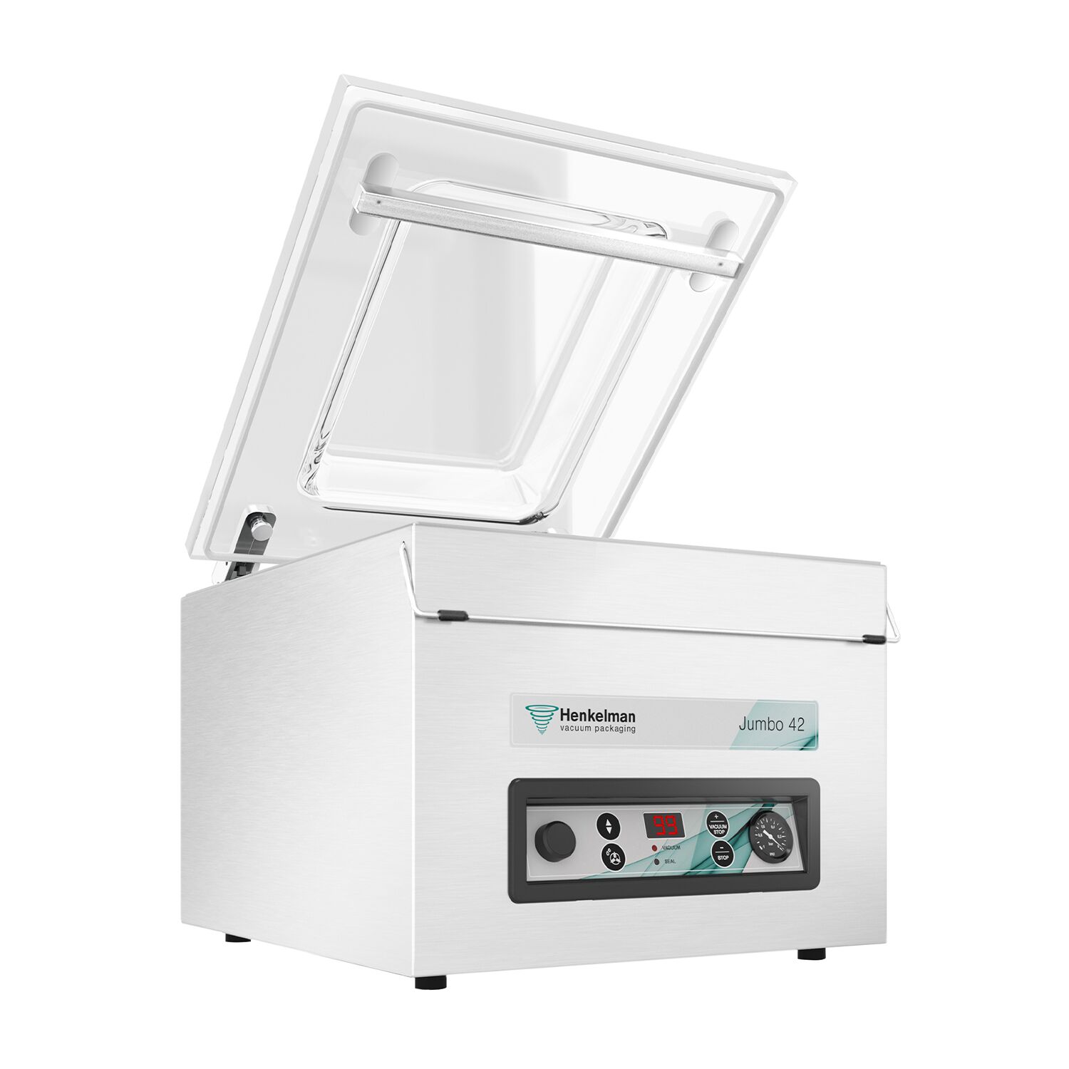 HENKELMAN | Jumbo 42 – Machine sous vide à cloche – 16 m³/h – 600 watts – numérique