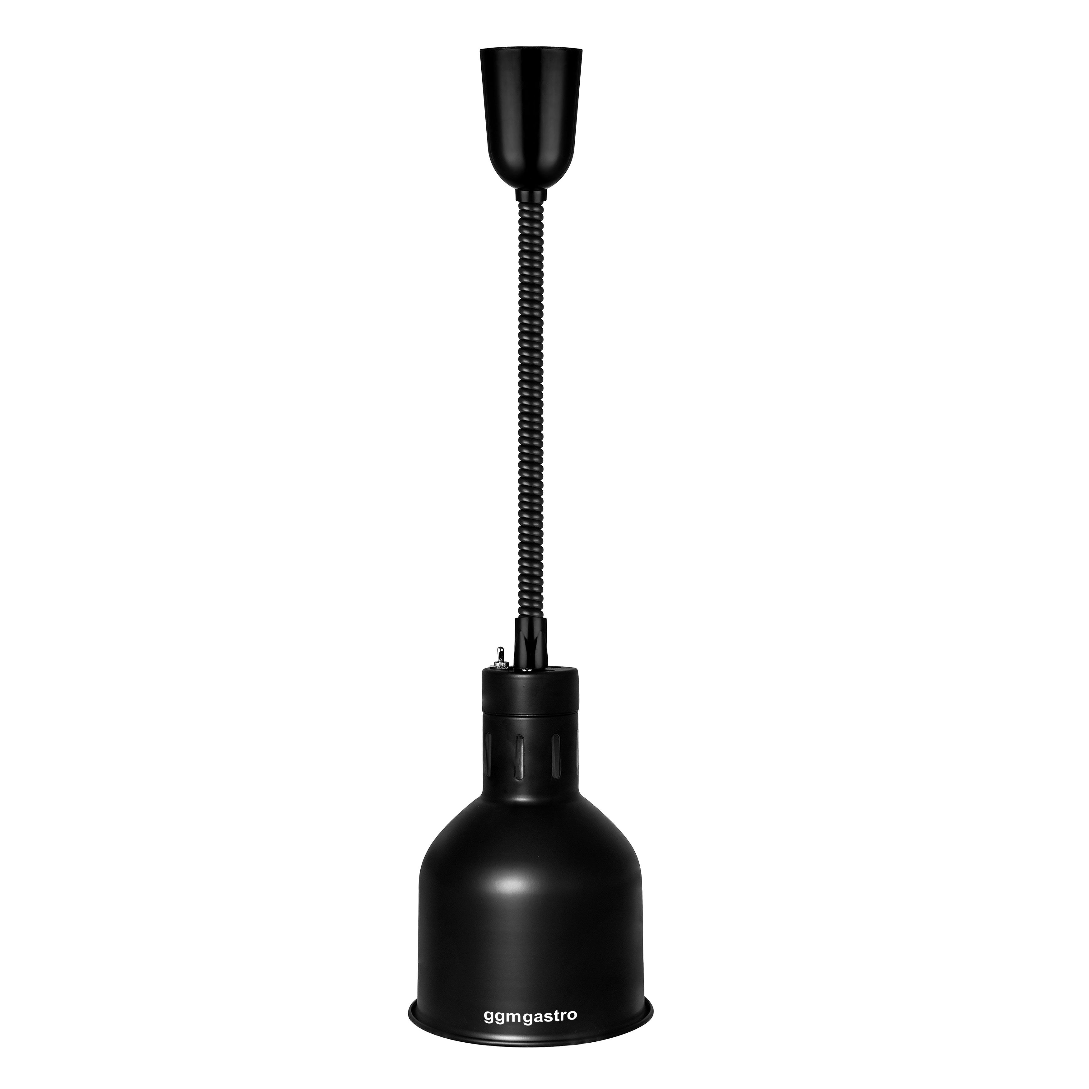 Lampe chauffante infrarouge – 275 watts – Ø 175 mm – Noir