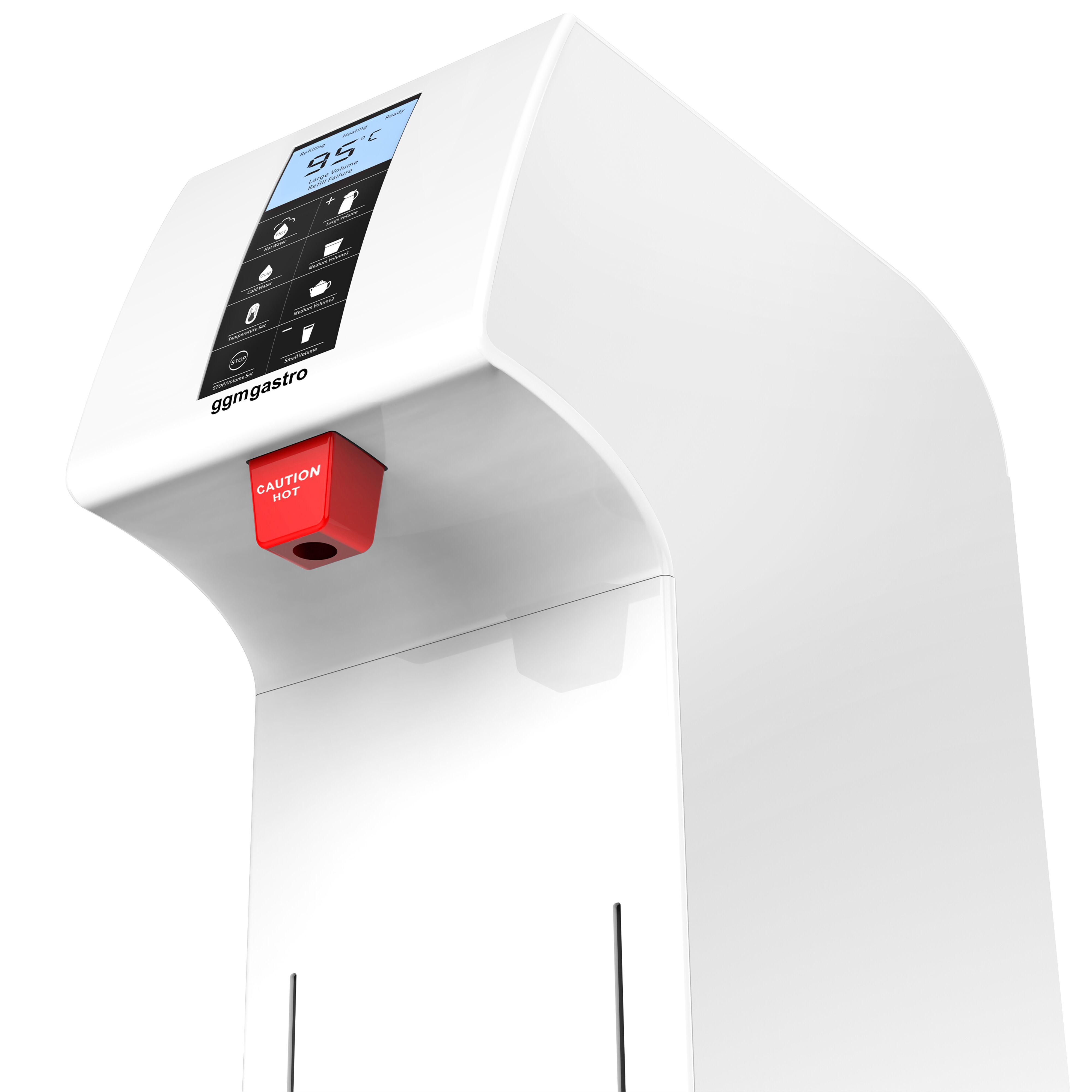 Distributeur de boissons chaudes - Numérique - 6,5L - 1,5kW - Blanc