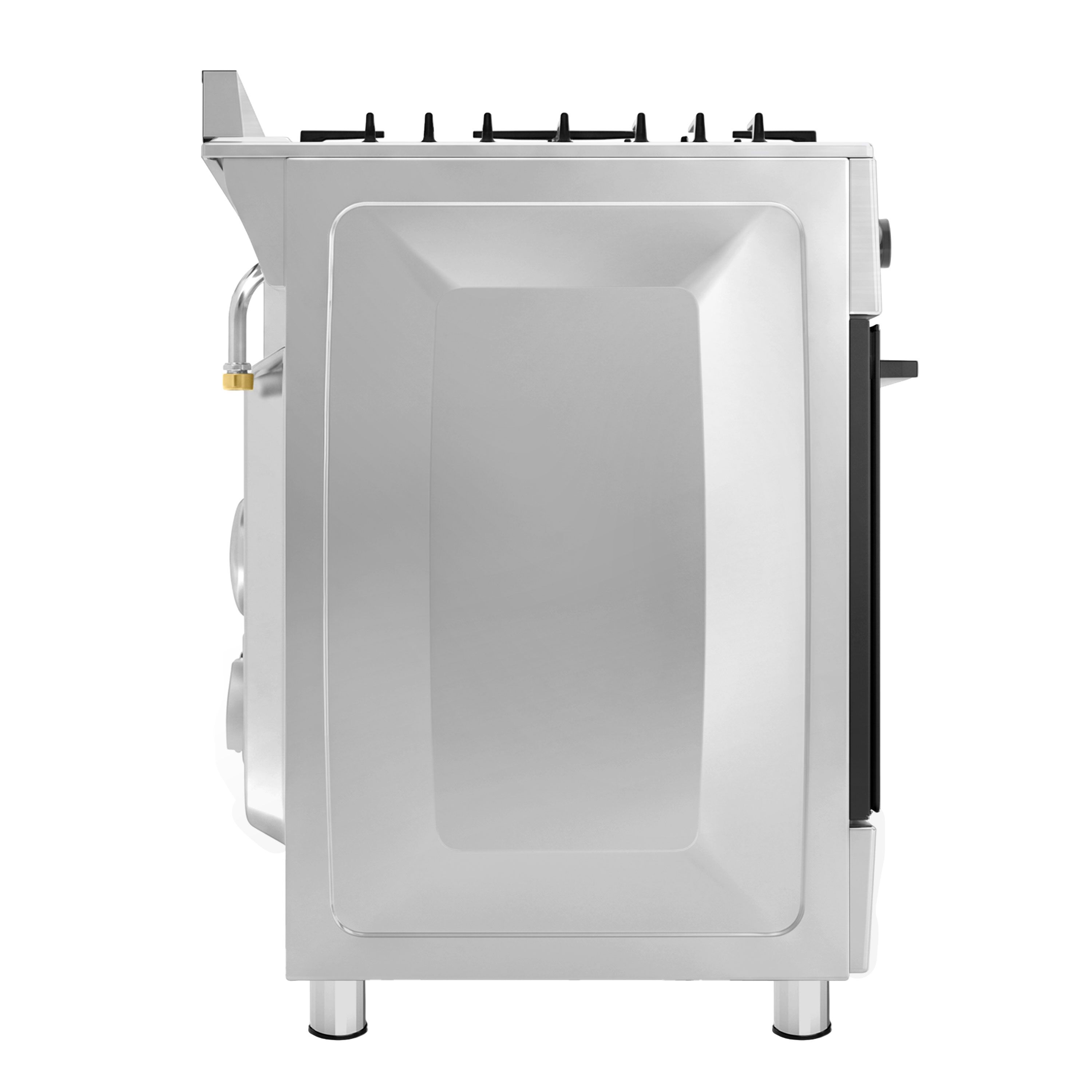 Gáztűzhely – 13,45 kW – 5 égő – elektromos sütővel – 3,23 kW