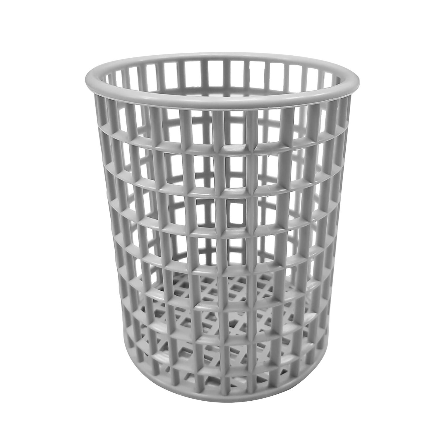 Panier à couverts - rond - Ø110mm - Gris