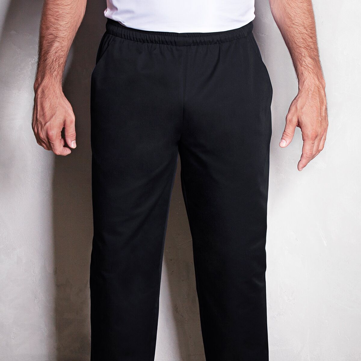(6 pièces) KARLOWSKY | Pantalon à enfiler Kaspar - Noir - Taille : L