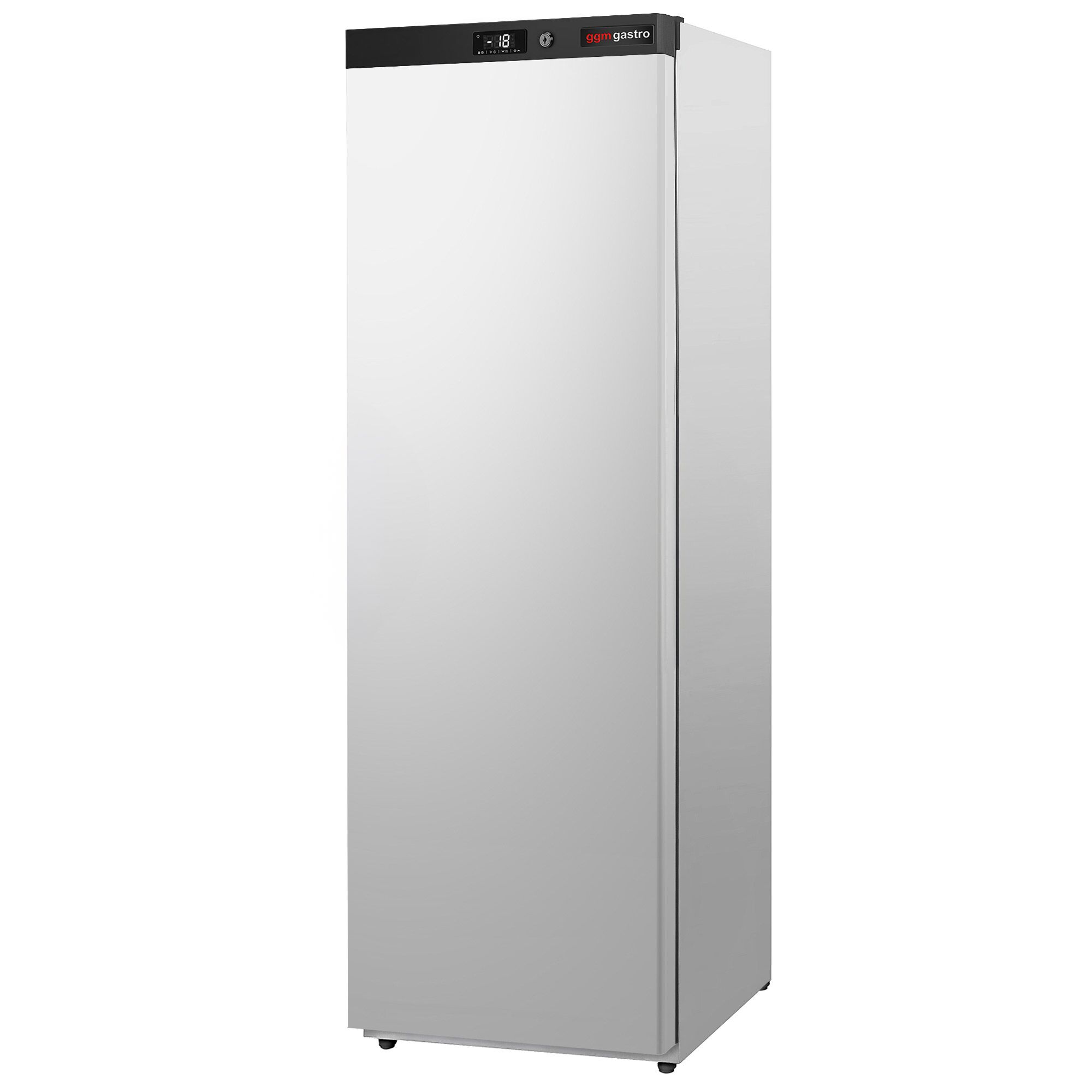 PREMIUM rozsdamentes acél raktárhűtőszekrény – 400 liter – 1 ajtóval